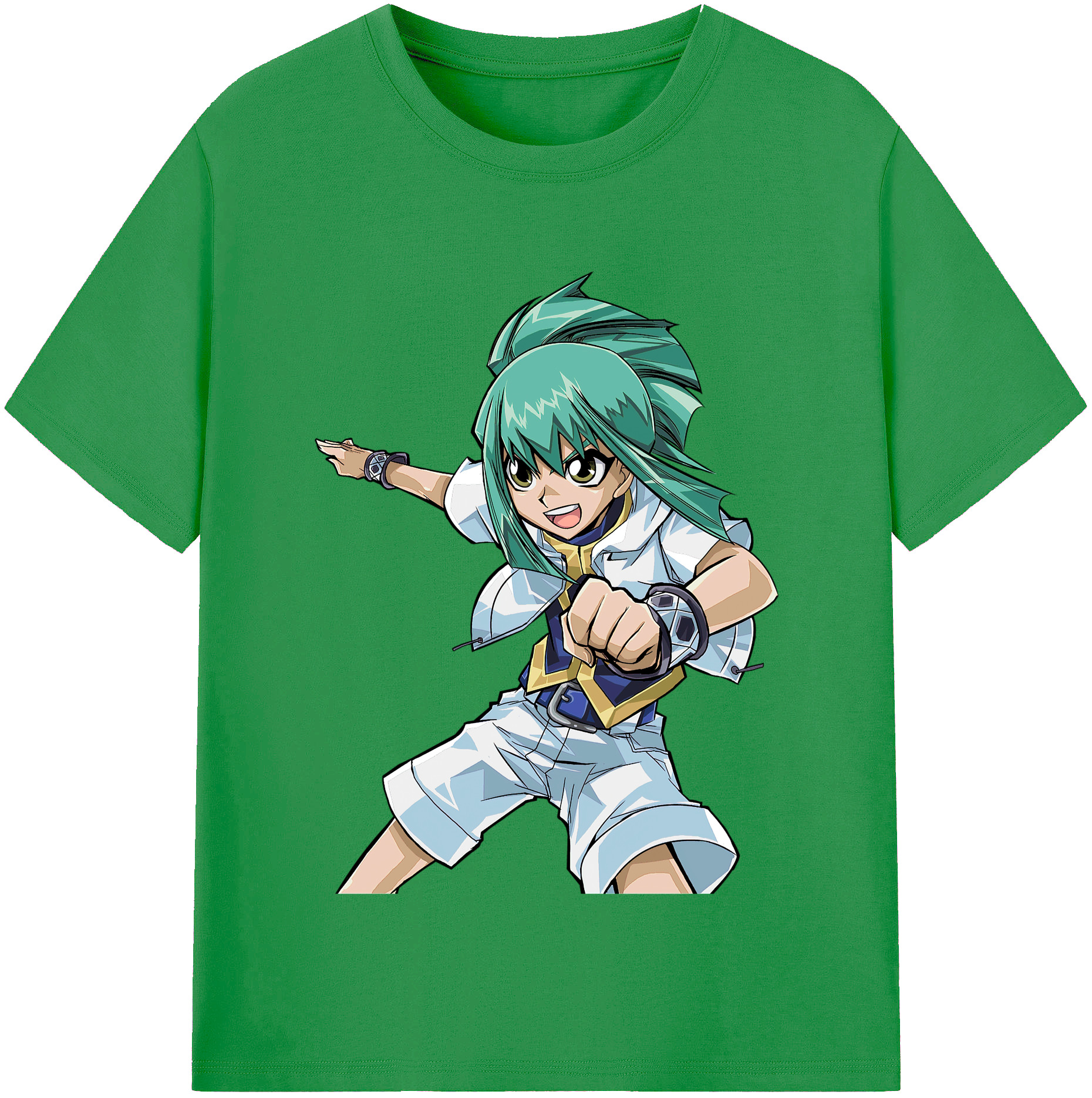 （画像用） 遊☆戯☆王 Yu-Gi-Oh! レディースカジュアルプリントTシャツ（綿100％）