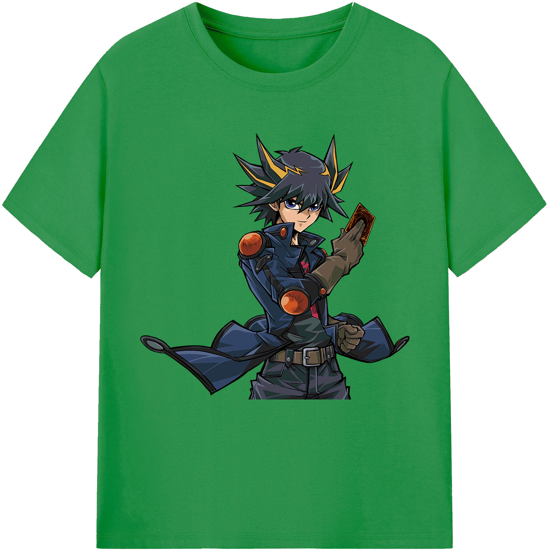 （画像用） 遊☆戯☆王 Yu-Gi-Oh! レディースカジュアルプリントTシャツ（綿100％）