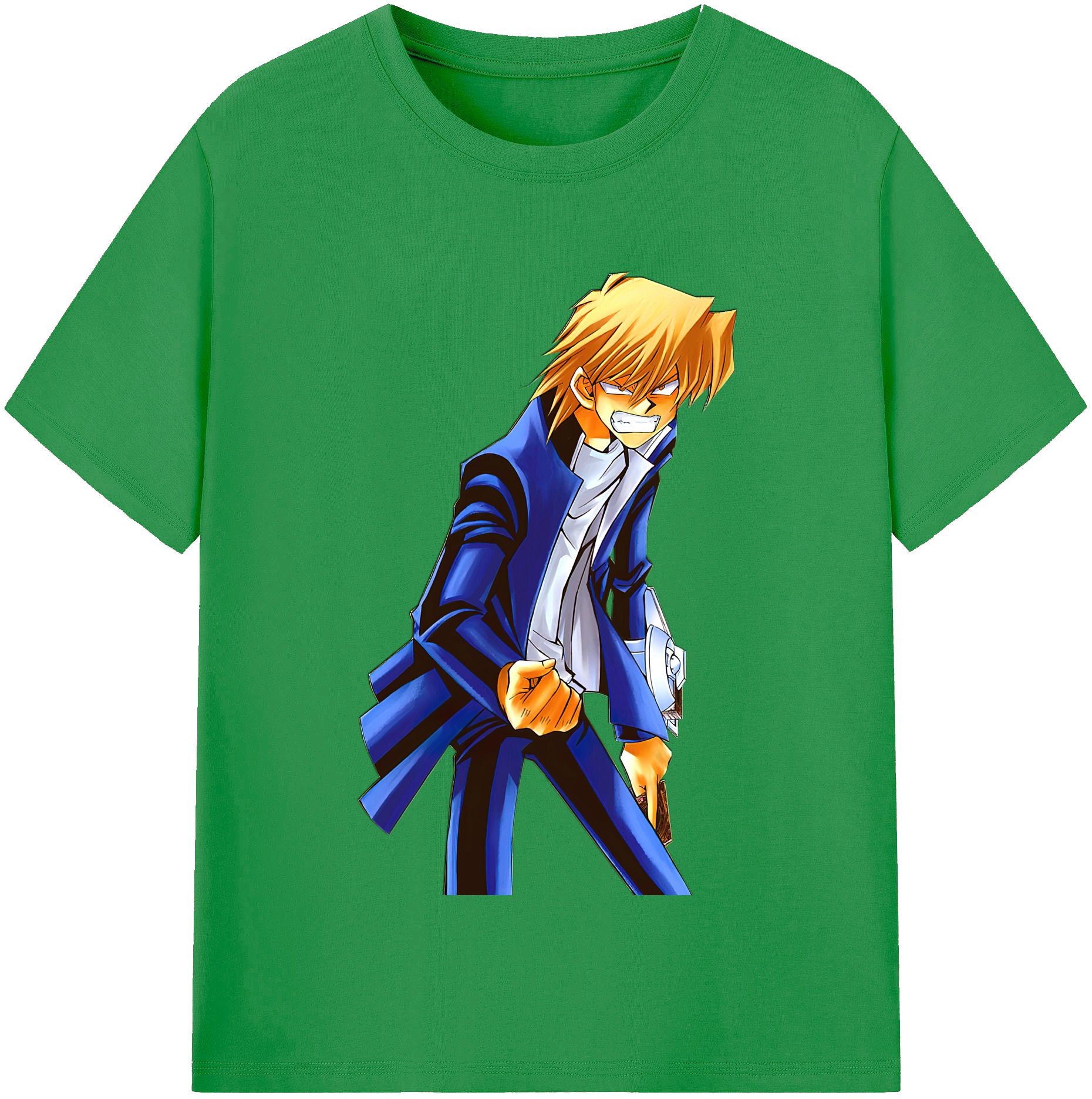（画像用） 遊☆戯☆王 Yu-Gi-Oh! レディースカジュアルプリントTシャツ（綿100％）