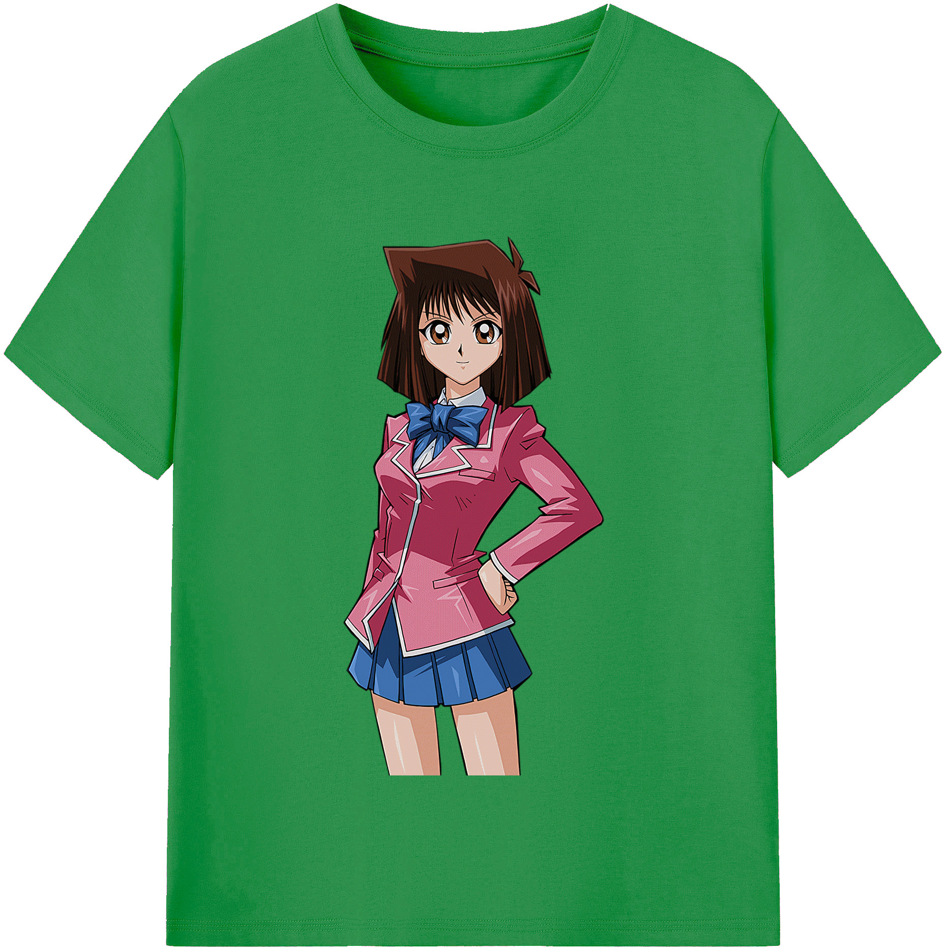 （画像用） 遊☆戯☆王 Yu-Gi-Oh! レディースカジュアルプリントTシャツ（綿100％）