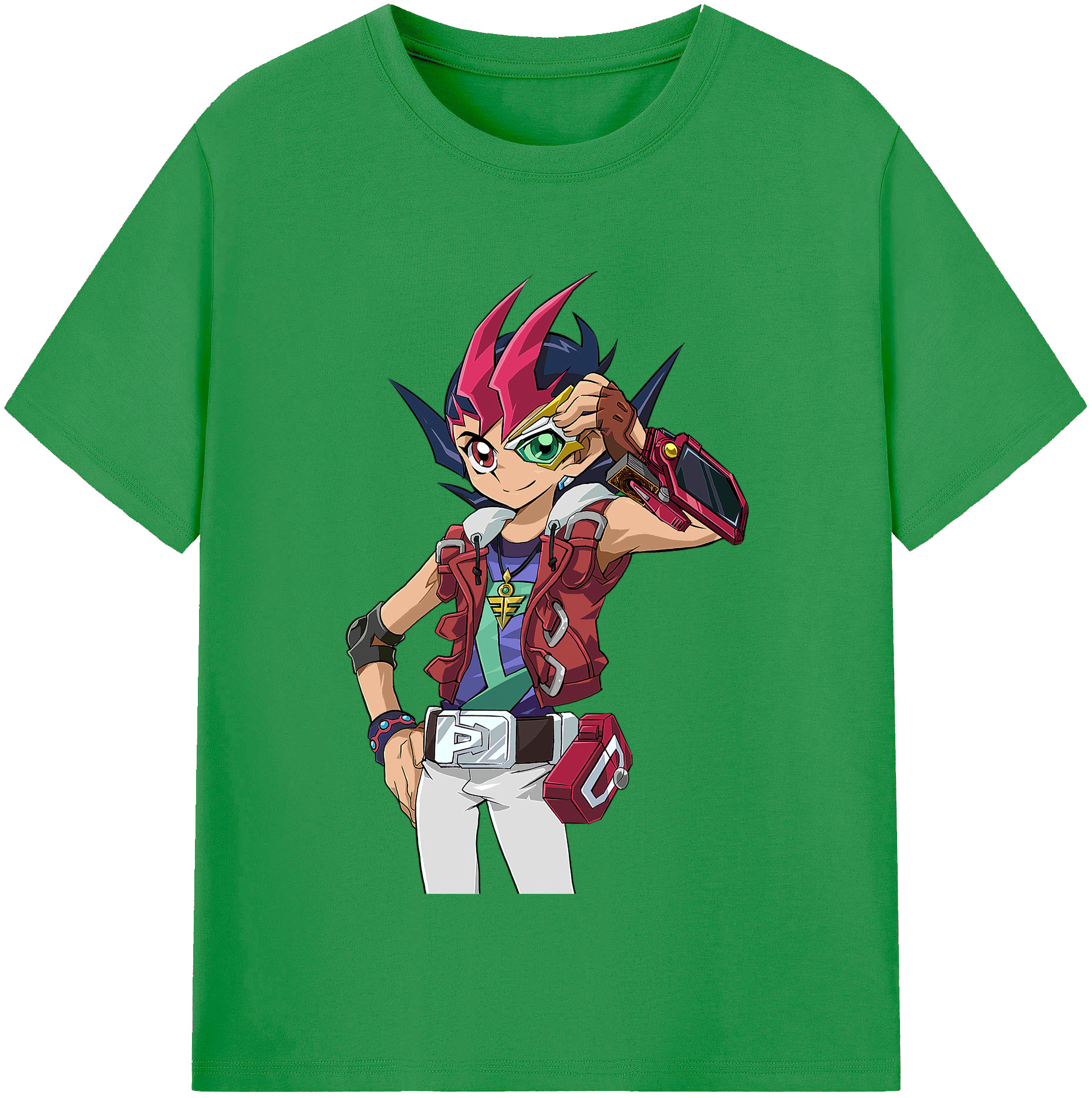 （画像用） 遊☆戯☆王 Yu-Gi-Oh! レディースカジュアルプリントTシャツ（綿100％）