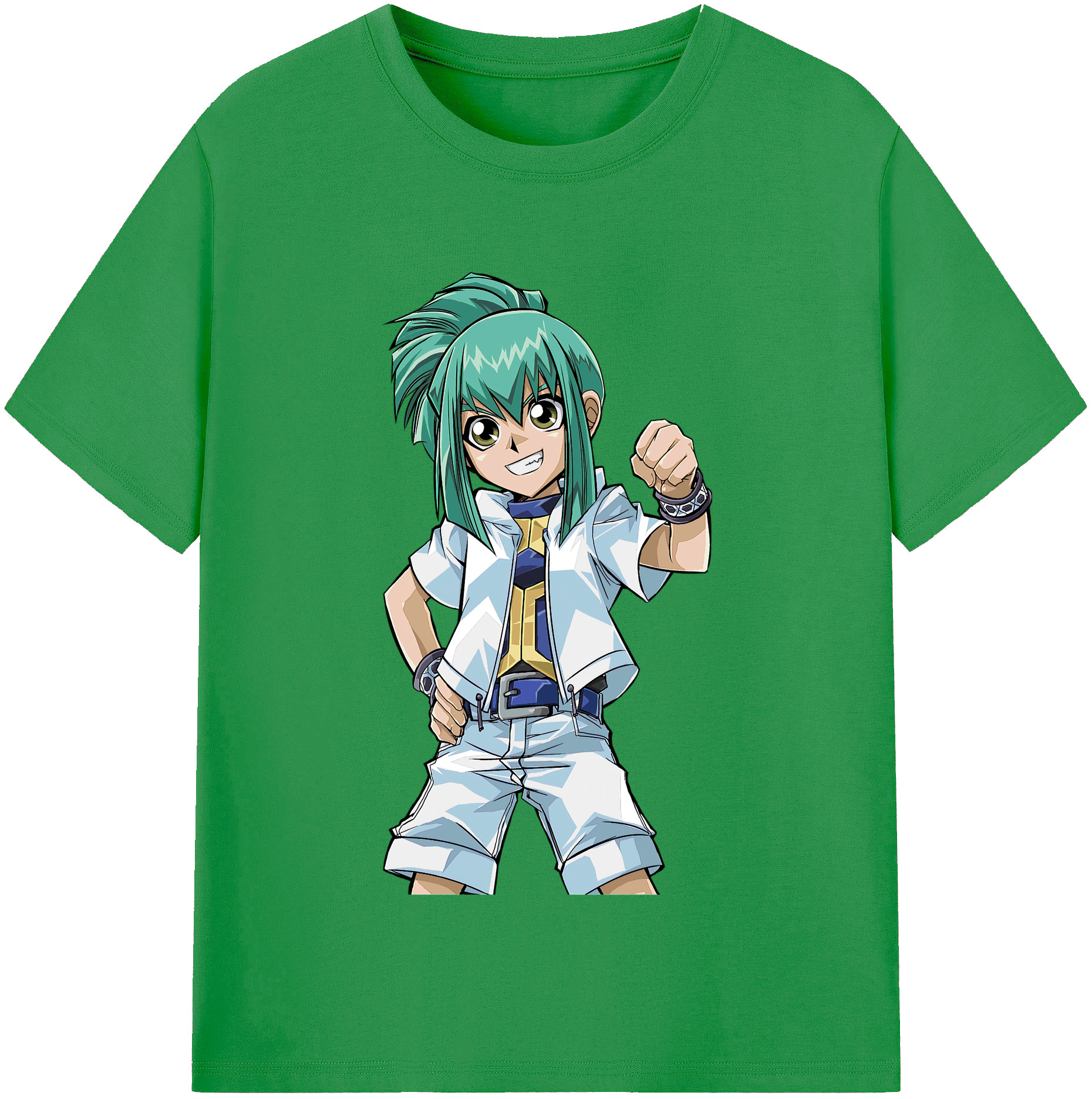 （画像用） 遊☆戯☆王 Yu-Gi-Oh! レディースカジュアルプリントTシャツ（綿100％）