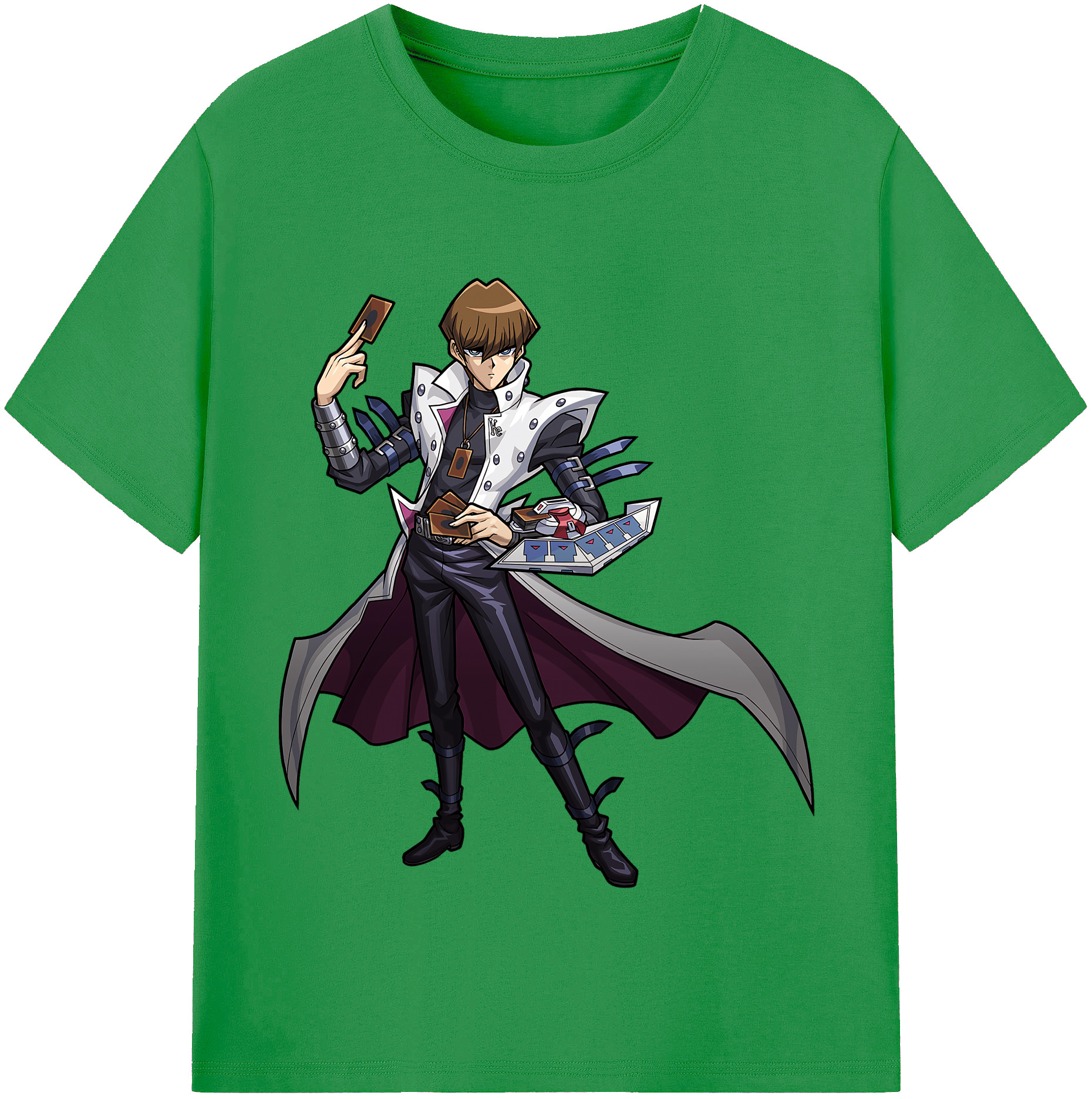 （画像用） 遊☆戯☆王 Yu-Gi-Oh! レディースカジュアルプリントTシャツ（綿100％）