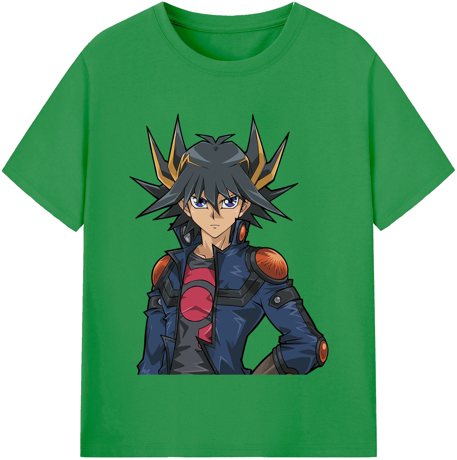 （画像用） 遊☆戯☆王 Yu-Gi-Oh! レディースカジュアルプリントTシャツ（綿100％）