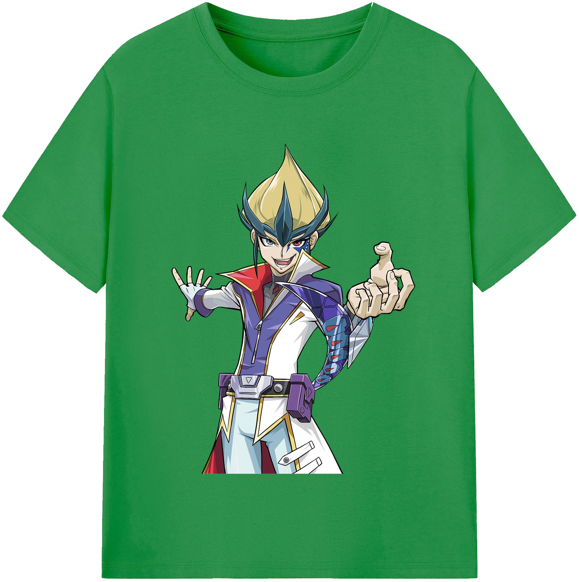 （画像用） 遊☆戯☆王 Yu-Gi-Oh! レディースカジュアルプリントTシャツ（綿100％）