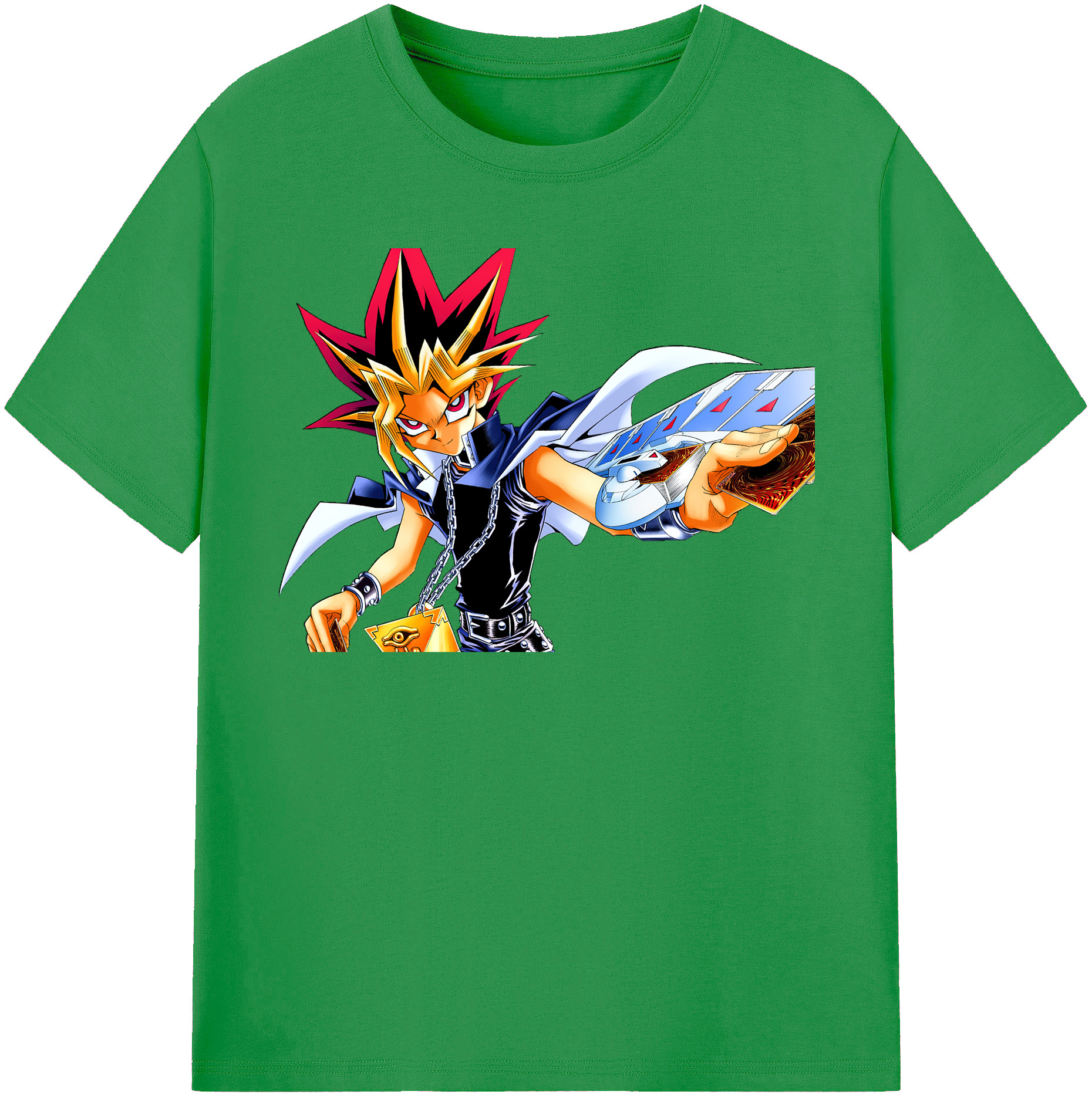 （画像用） 遊☆戯☆王 Yu-Gi-Oh! レディースカジュアルプリントTシャツ（綿100％）