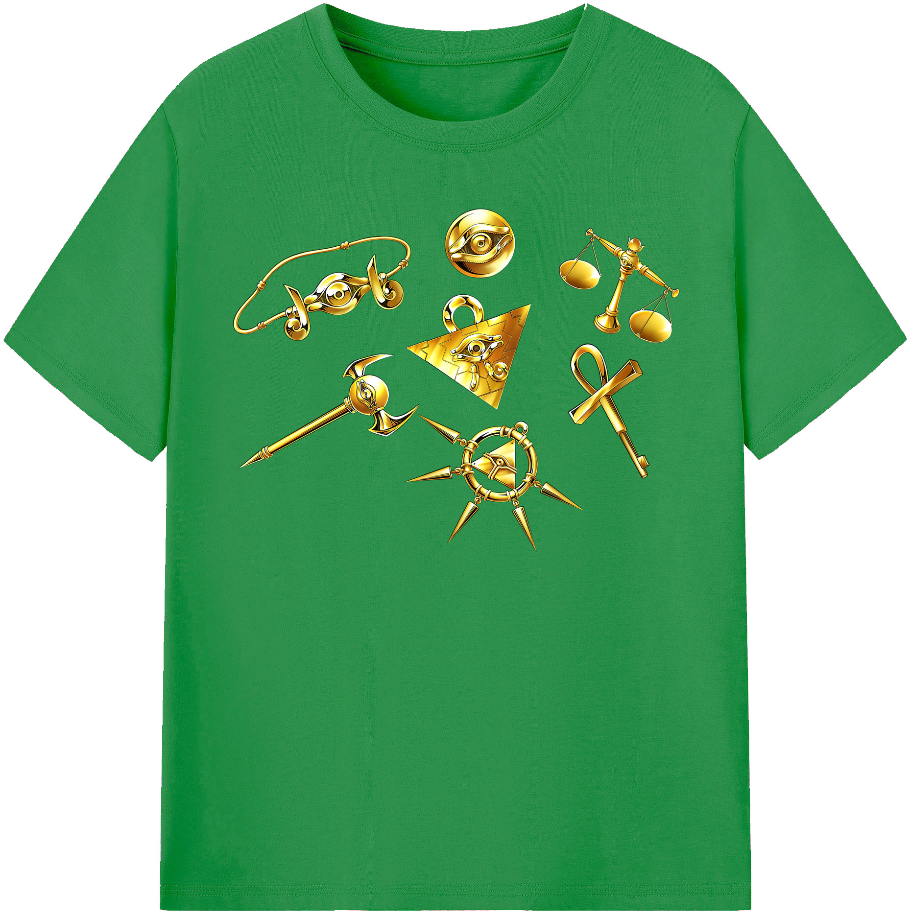 （画像用） 遊☆戯☆王 Yu-Gi-Oh! レディースカジュアルプリントTシャツ（綿100％）
