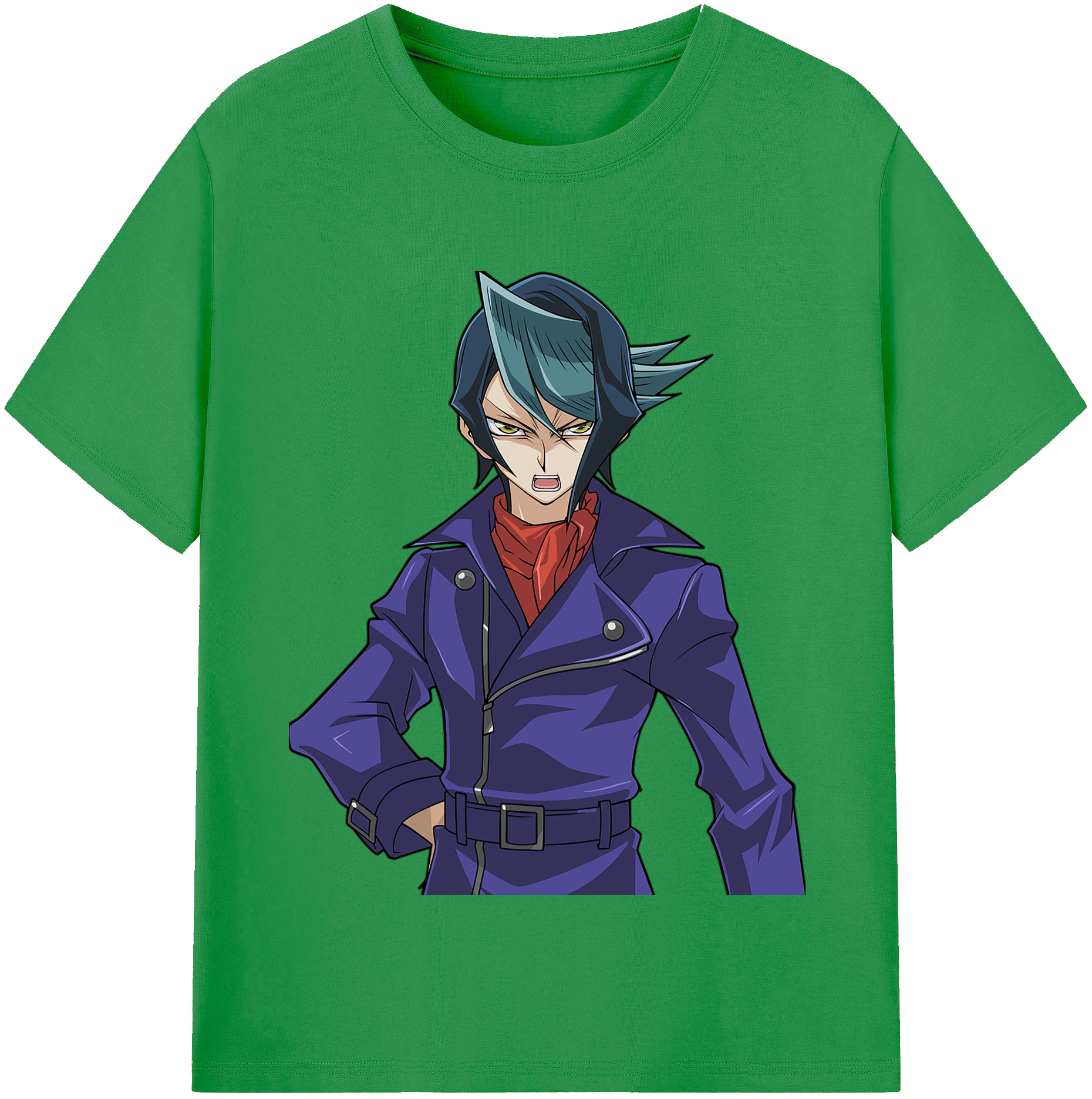 （画像用） 遊☆戯☆王 Yu-Gi-Oh! レディースカジュアルプリントTシャツ（綿100％）