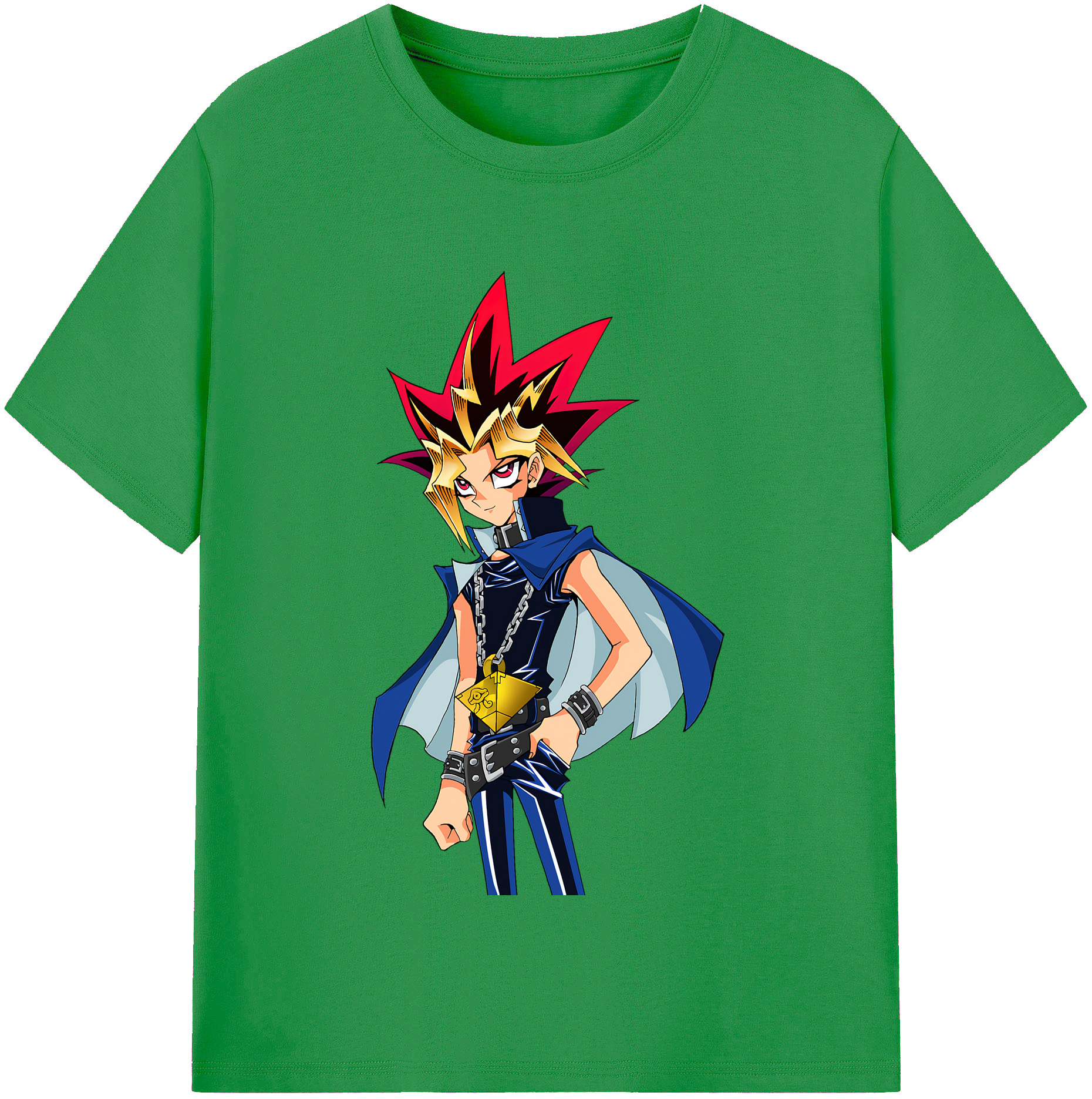 （画像用） 遊☆戯☆王 Yu-Gi-Oh! レディースカジュアルプリントTシャツ（綿100％）