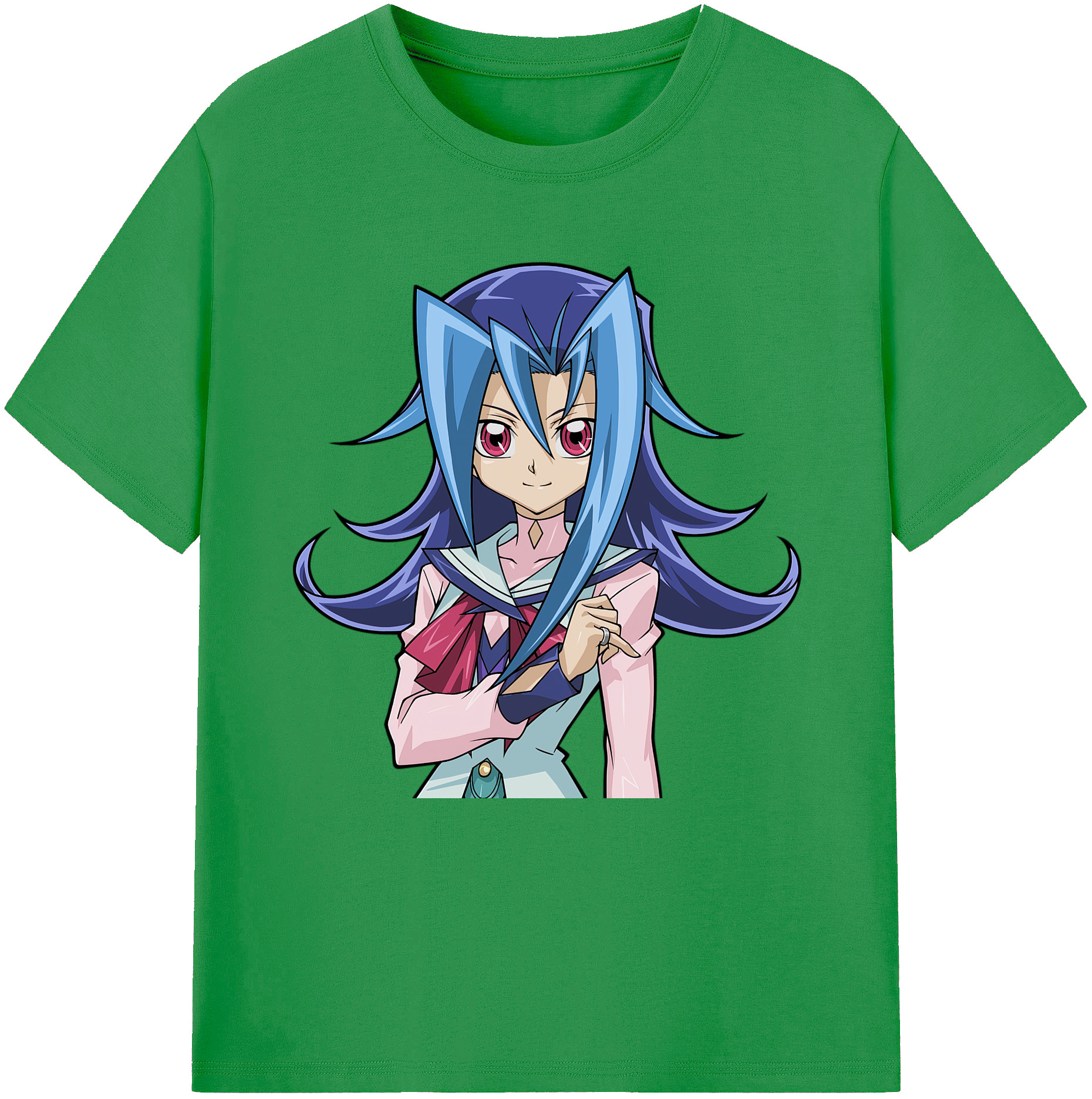 （画像用） 遊☆戯☆王 Yu-Gi-Oh! レディースカジュアルプリントTシャツ（綿100％）