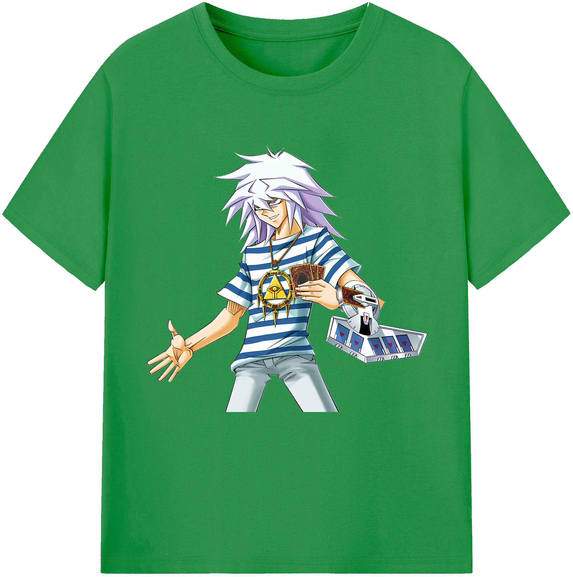 （画像用） 遊☆戯☆王 Yu-Gi-Oh! レディースカジュアルプリントTシャツ（綿100％）