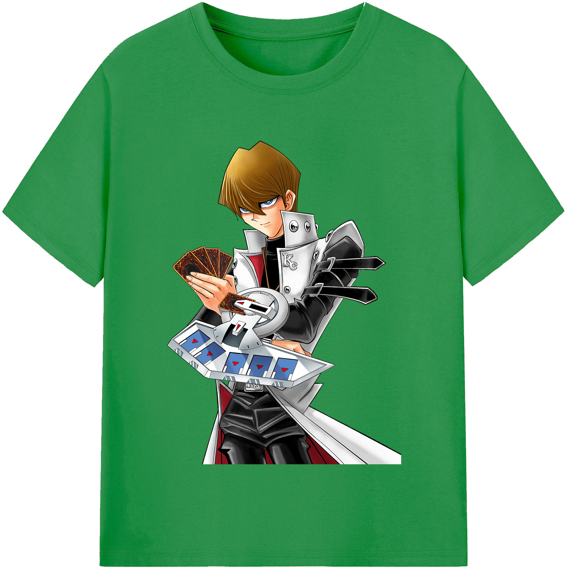 （画像用） 遊☆戯☆王 Yu-Gi-Oh! レディースカジュアルプリントTシャツ（綿100％）