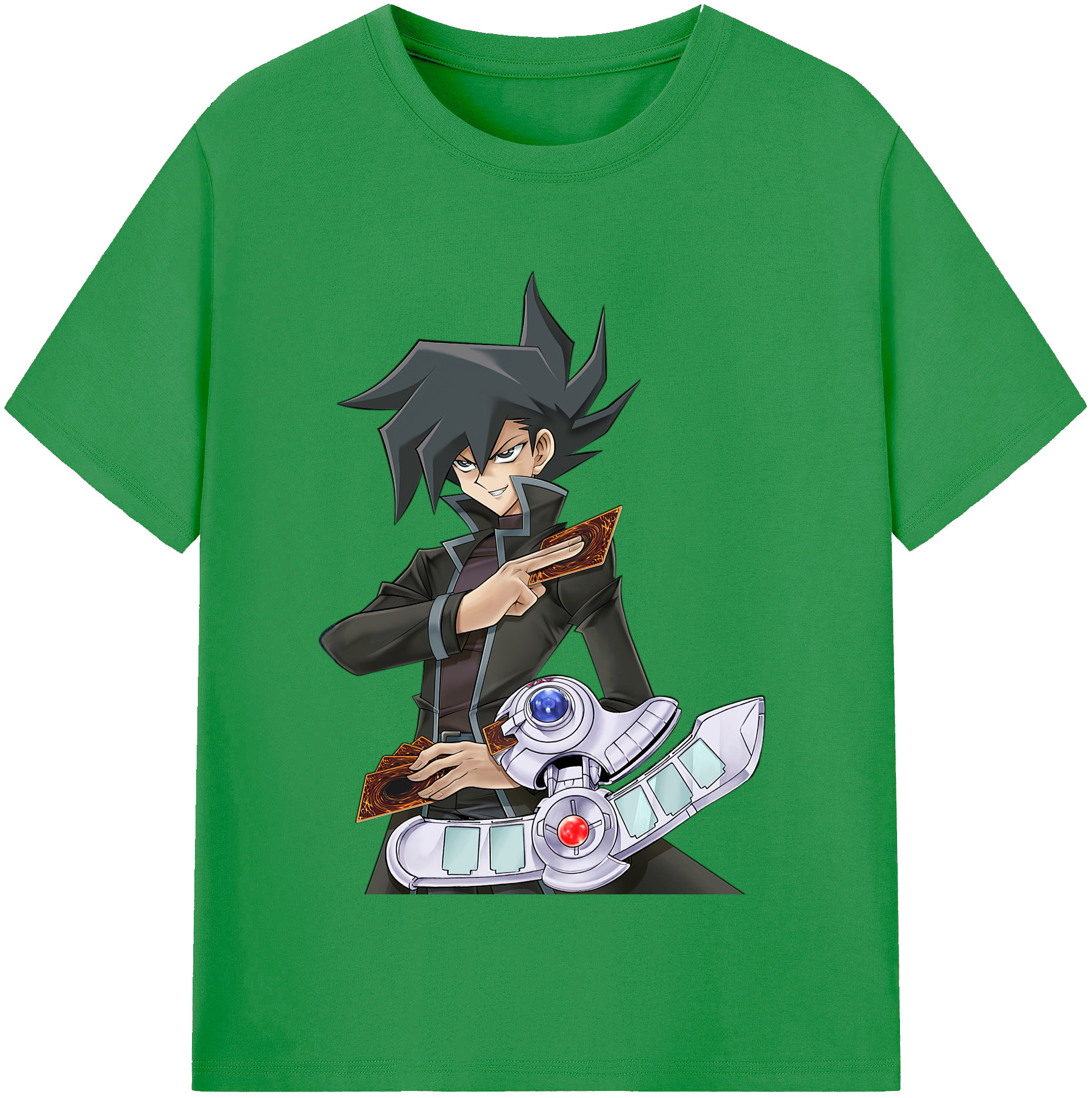 （画像用） 遊☆戯☆王 Yu-Gi-Oh! レディースカジュアルプリントTシャツ（綿100％）