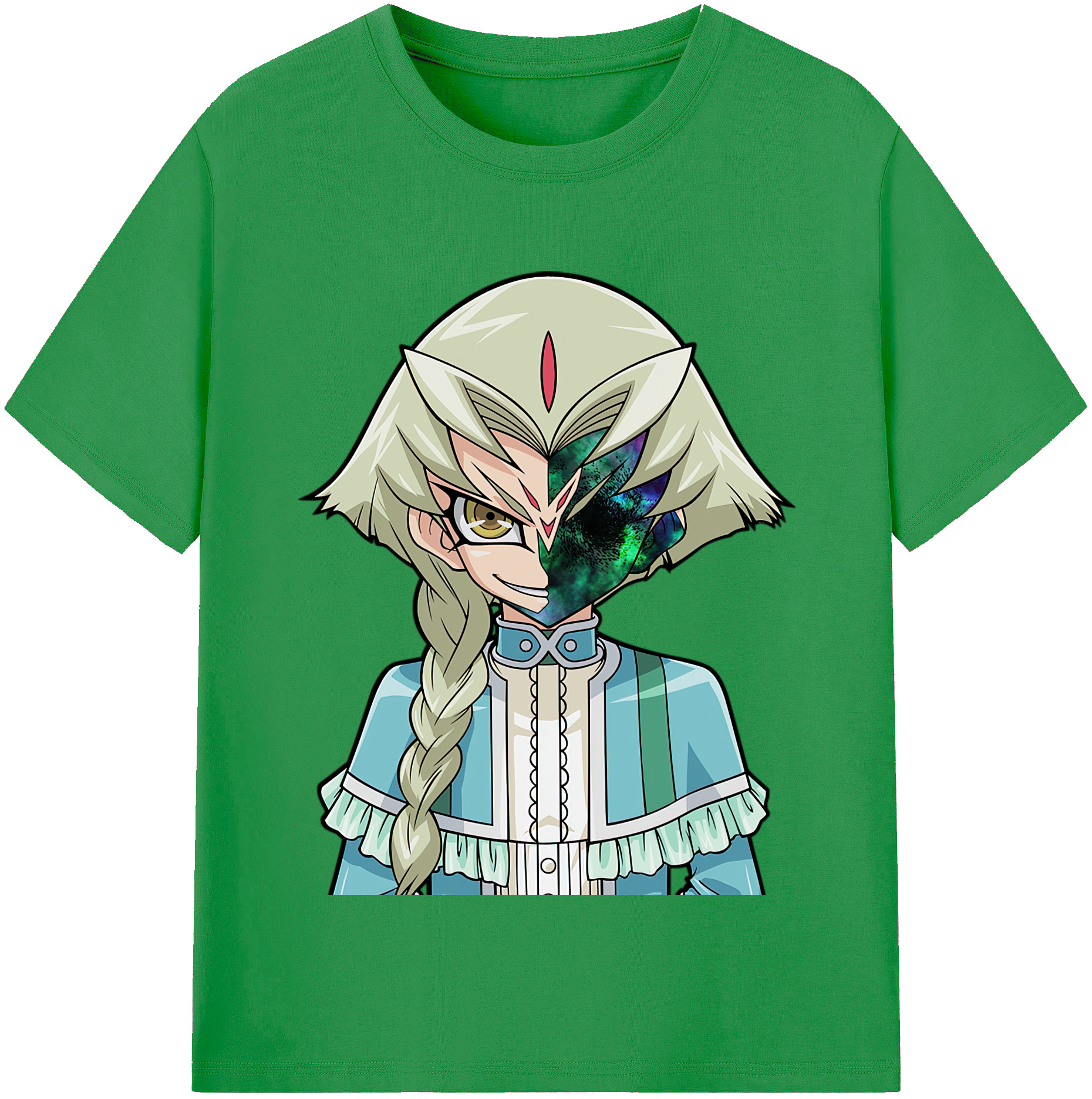 （画像用） 遊☆戯☆王 Yu-Gi-Oh! レディースカジュアルプリントTシャツ（綿100％）