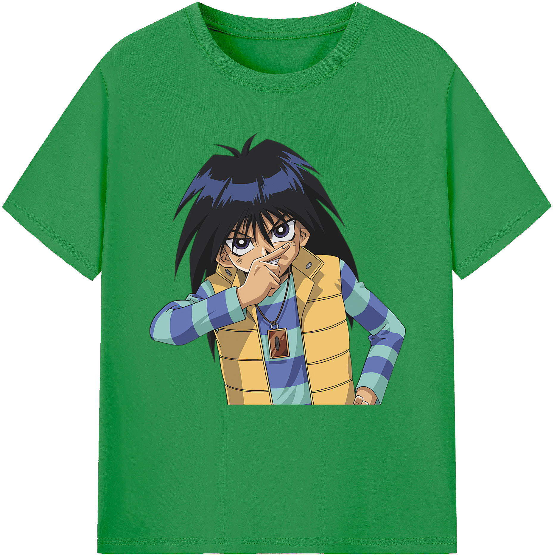 （画像用） 遊☆戯☆王 Yu-Gi-Oh! レディースカジュアルプリントTシャツ（綿100％）
