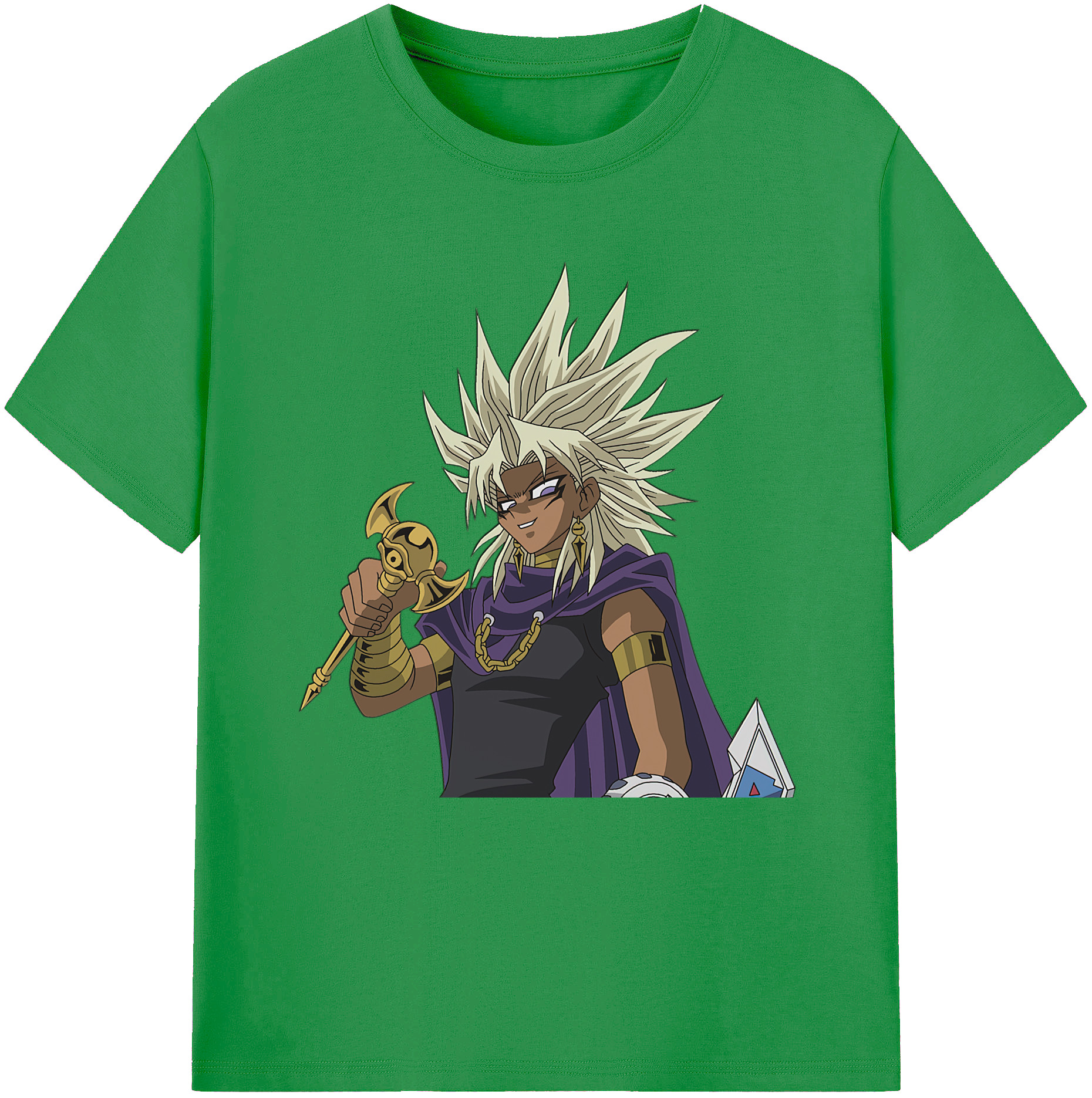 （画像用） 遊☆戯☆王 Yu-Gi-Oh! レディースカジュアルプリントTシャツ（綿100％）
