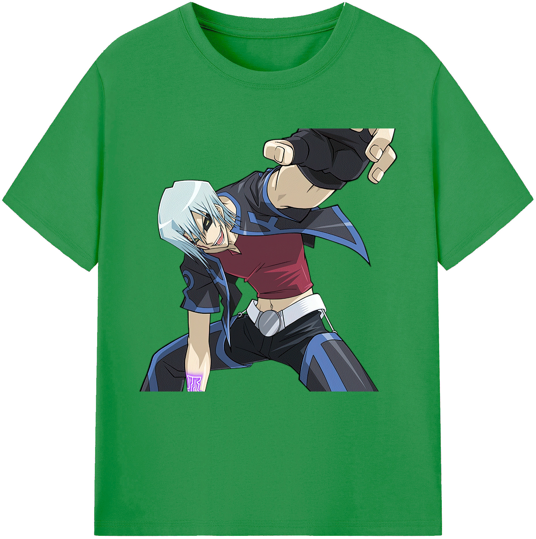（画像用） 遊☆戯☆王 Yu-Gi-Oh! レディースカジュアルプリントTシャツ（綿100％）