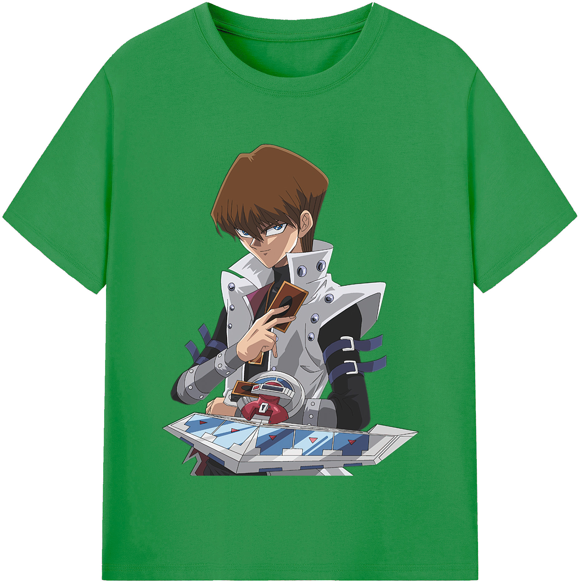 （画像用） 遊☆戯☆王 Yu-Gi-Oh! レディースカジュアルプリントTシャツ（綿100％）