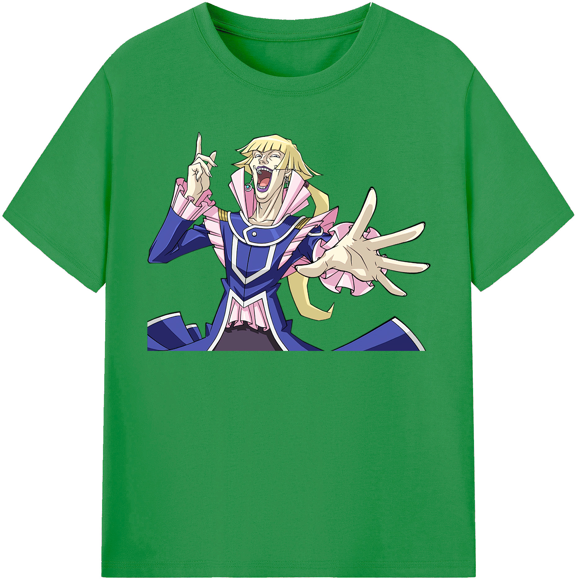 （画像用） 遊☆戯☆王 Yu-Gi-Oh! レディースカジュアルプリントTシャツ（綿100％）