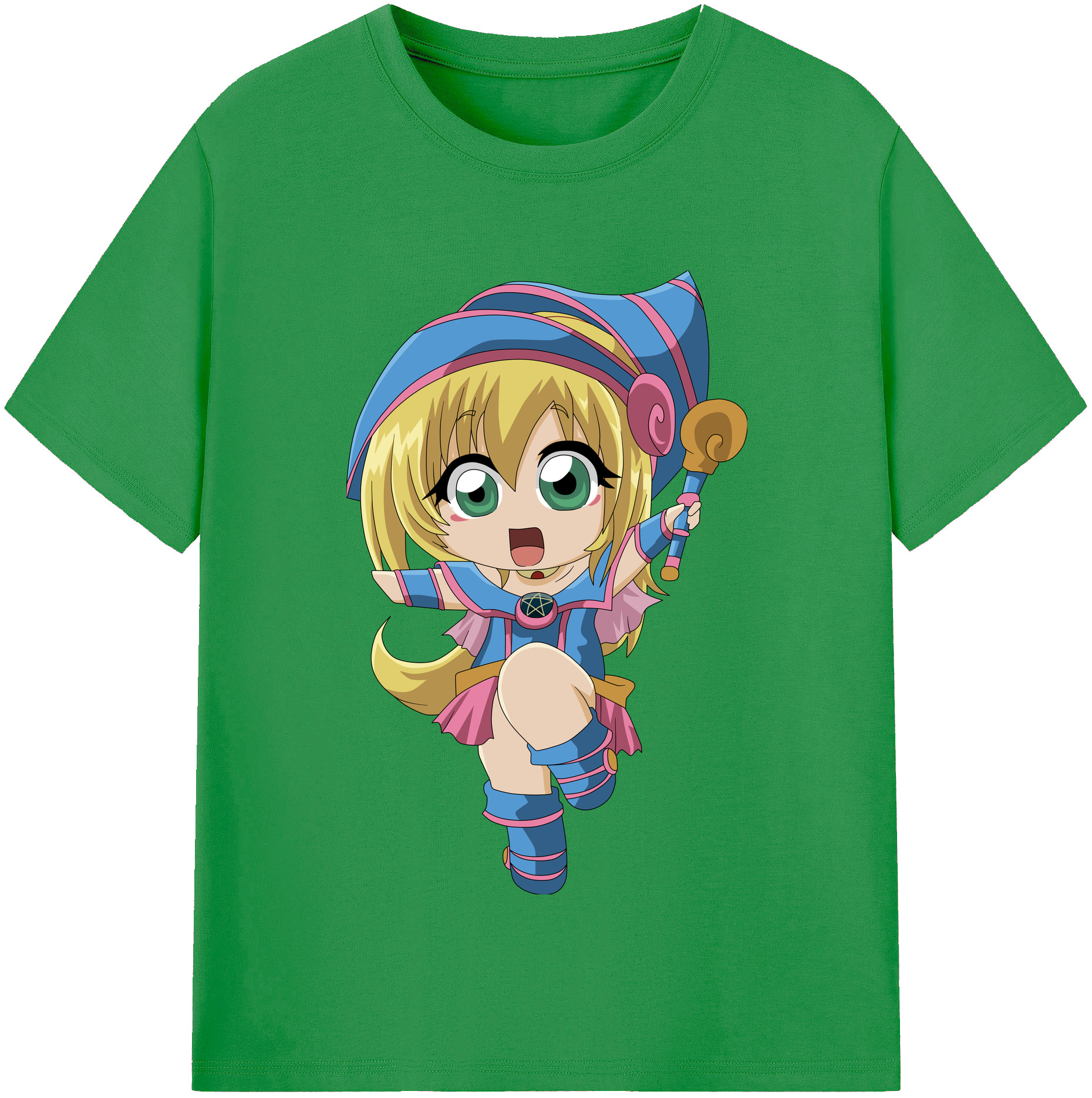 （画像用） 遊☆戯☆王 Yu-Gi-Oh! レディースカジュアルプリントTシャツ（綿100％）