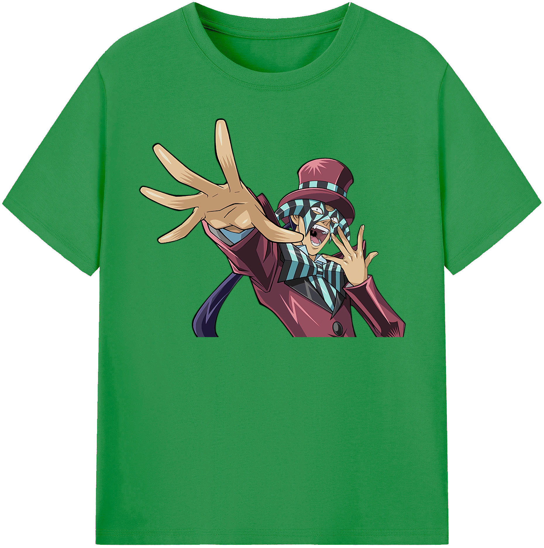 （画像用） 遊☆戯☆王 Yu-Gi-Oh! レディースカジュアルプリントTシャツ（綿100％）