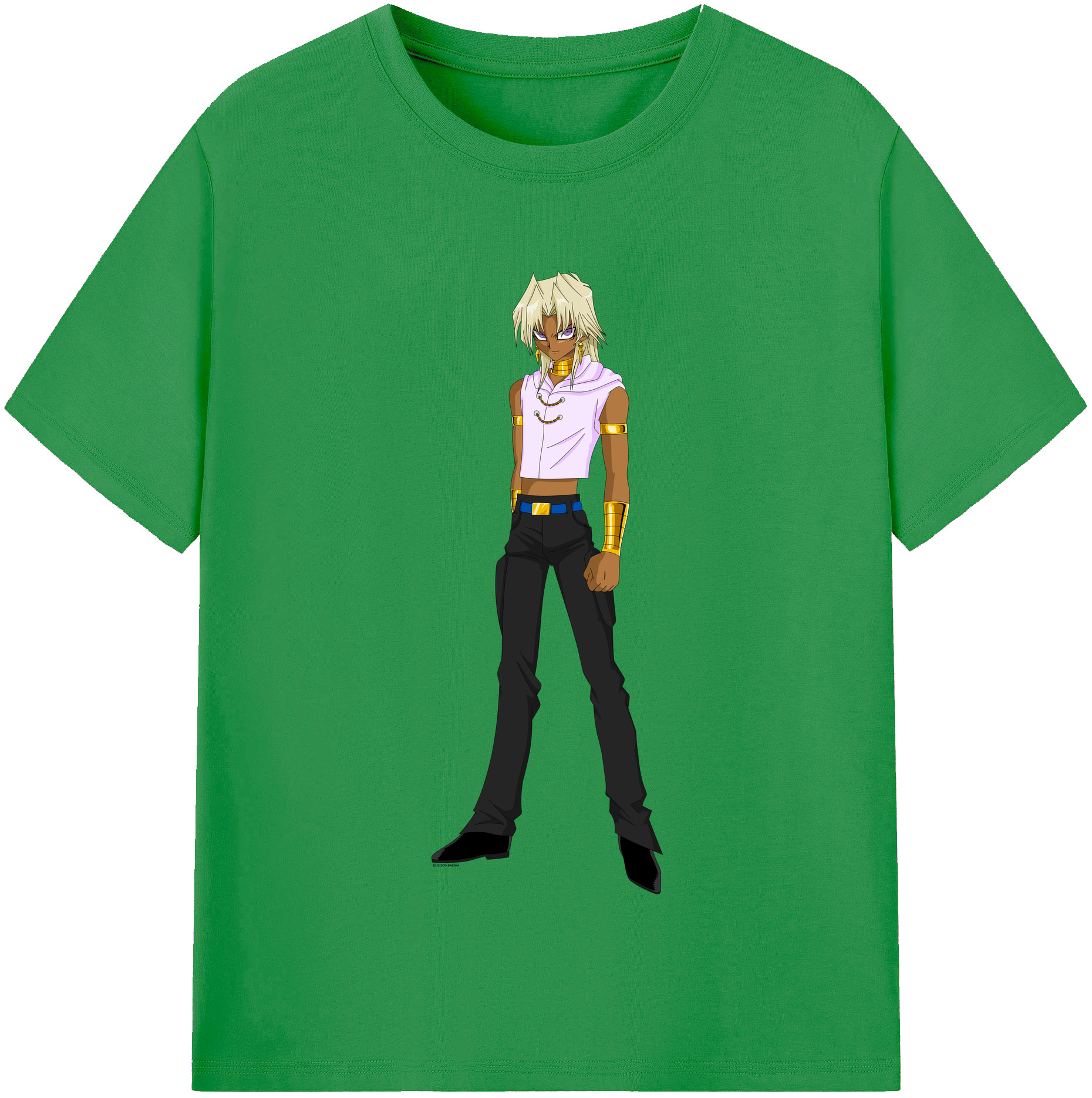 （画像用） 遊☆戯☆王 Yu-Gi-Oh! レディースカジュアルプリントTシャツ（綿100％）
