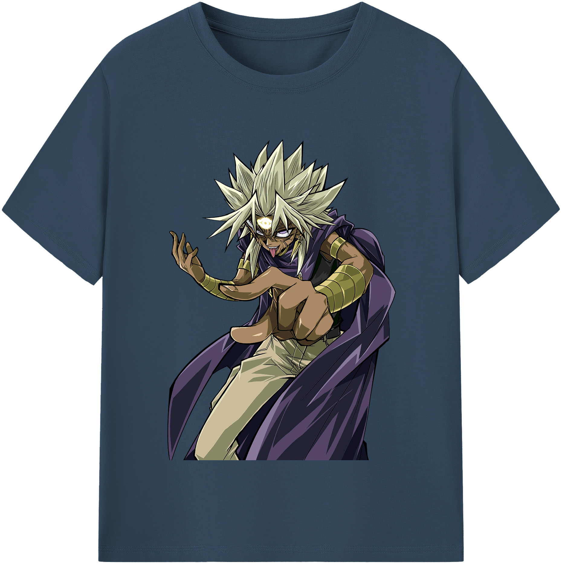 （画像用） 遊☆戯☆王 Yu-Gi-Oh! レディースカジュアルプリントTシャツ（綿100％）