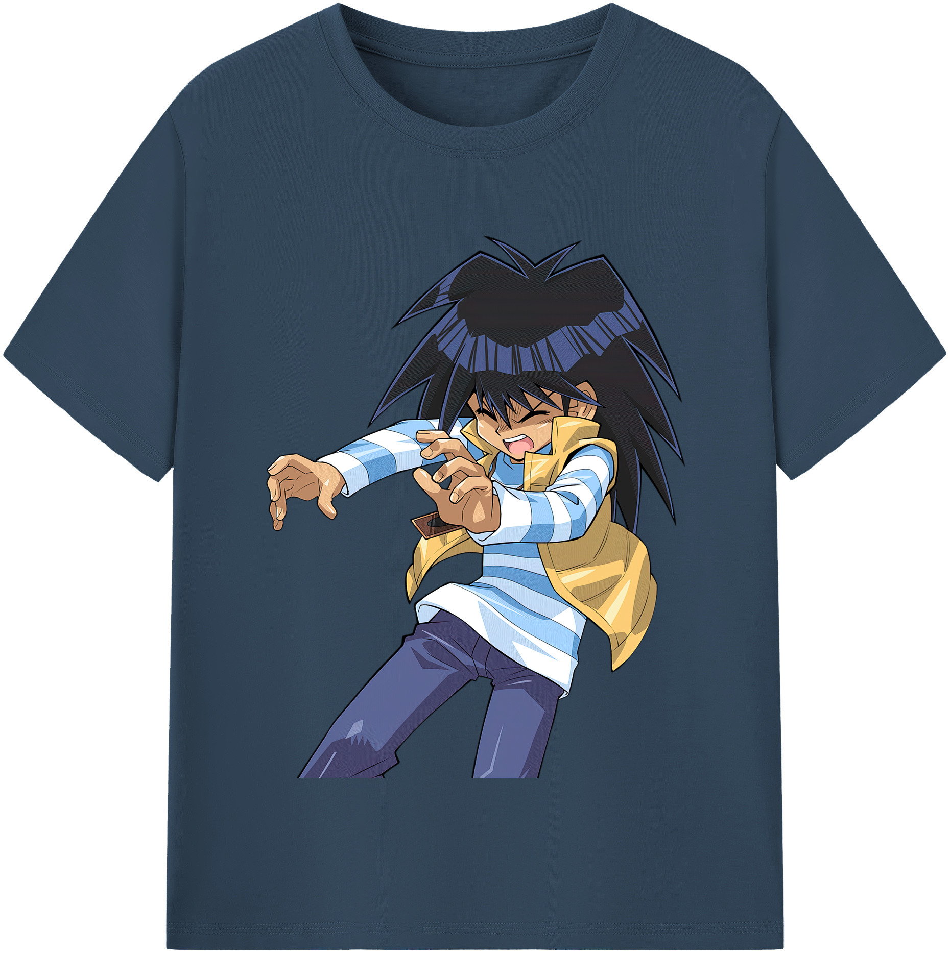 （画像用） 遊☆戯☆王 Yu-Gi-Oh! レディースカジュアルプリントTシャツ（綿100％）