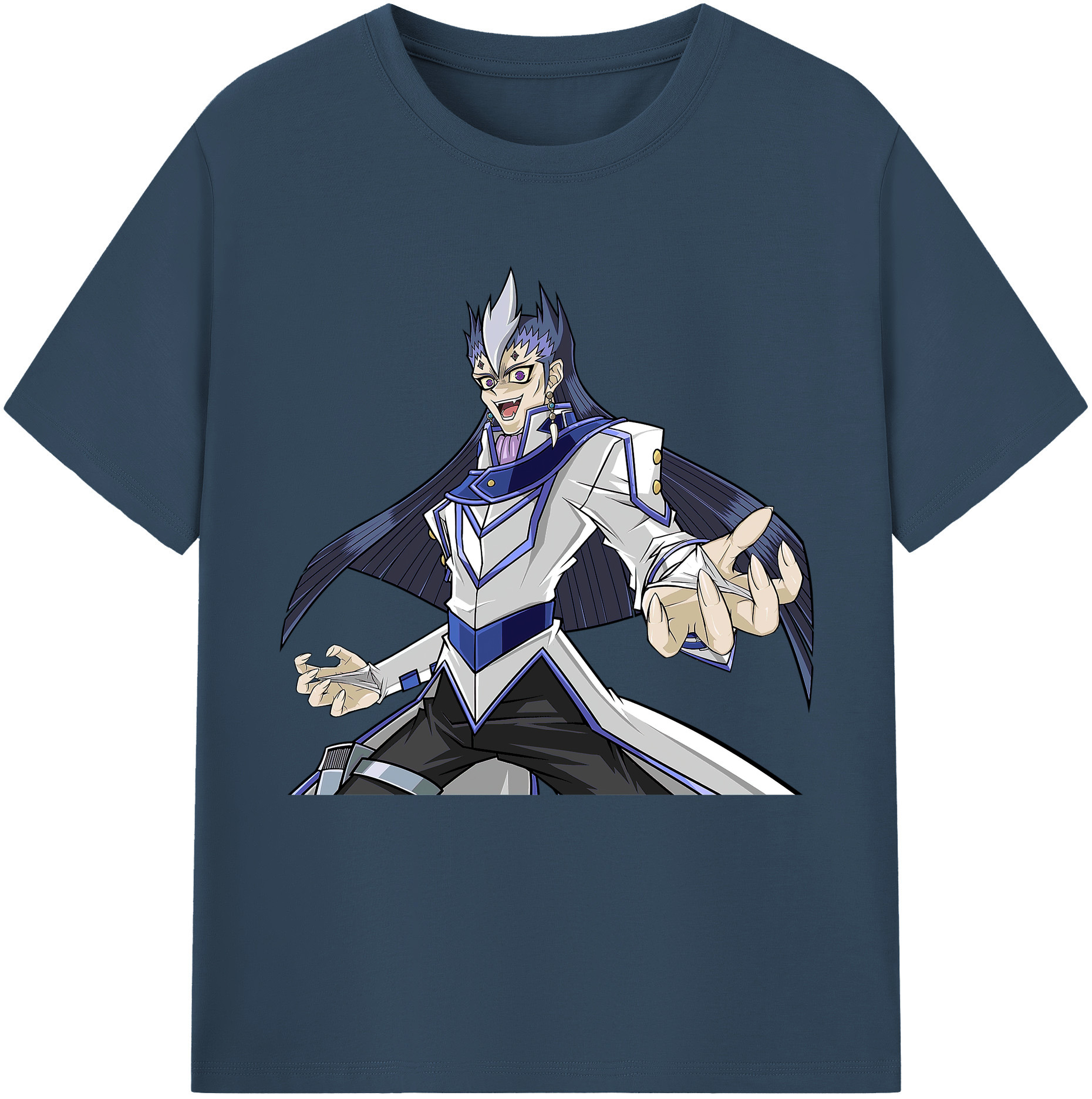 （画像用） 遊☆戯☆王 Yu-Gi-Oh! レディースカジュアルプリントTシャツ（綿100％）