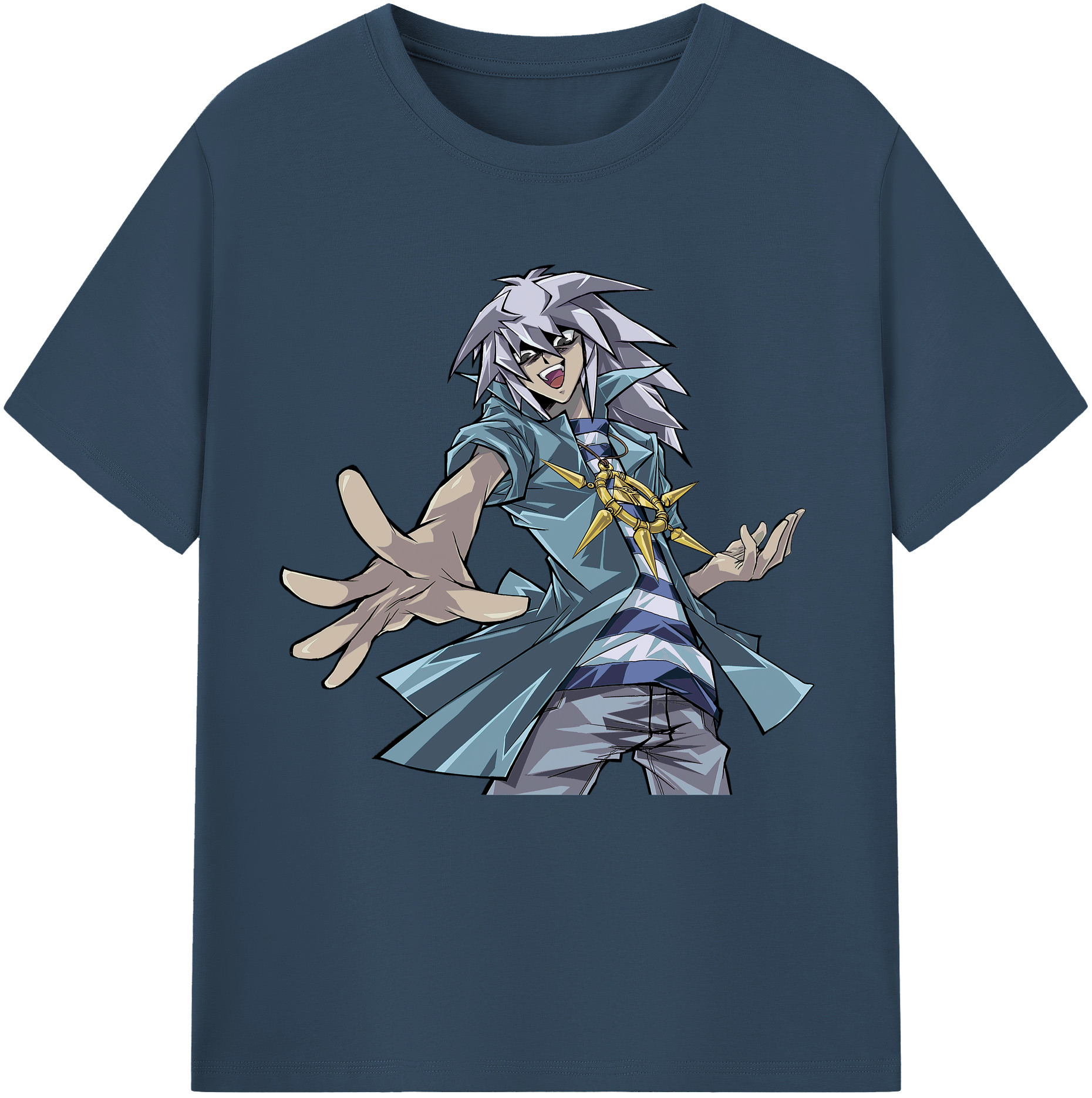 （画像用） 遊☆戯☆王 Yu-Gi-Oh! レディースカジュアルプリントTシャツ（綿100％）