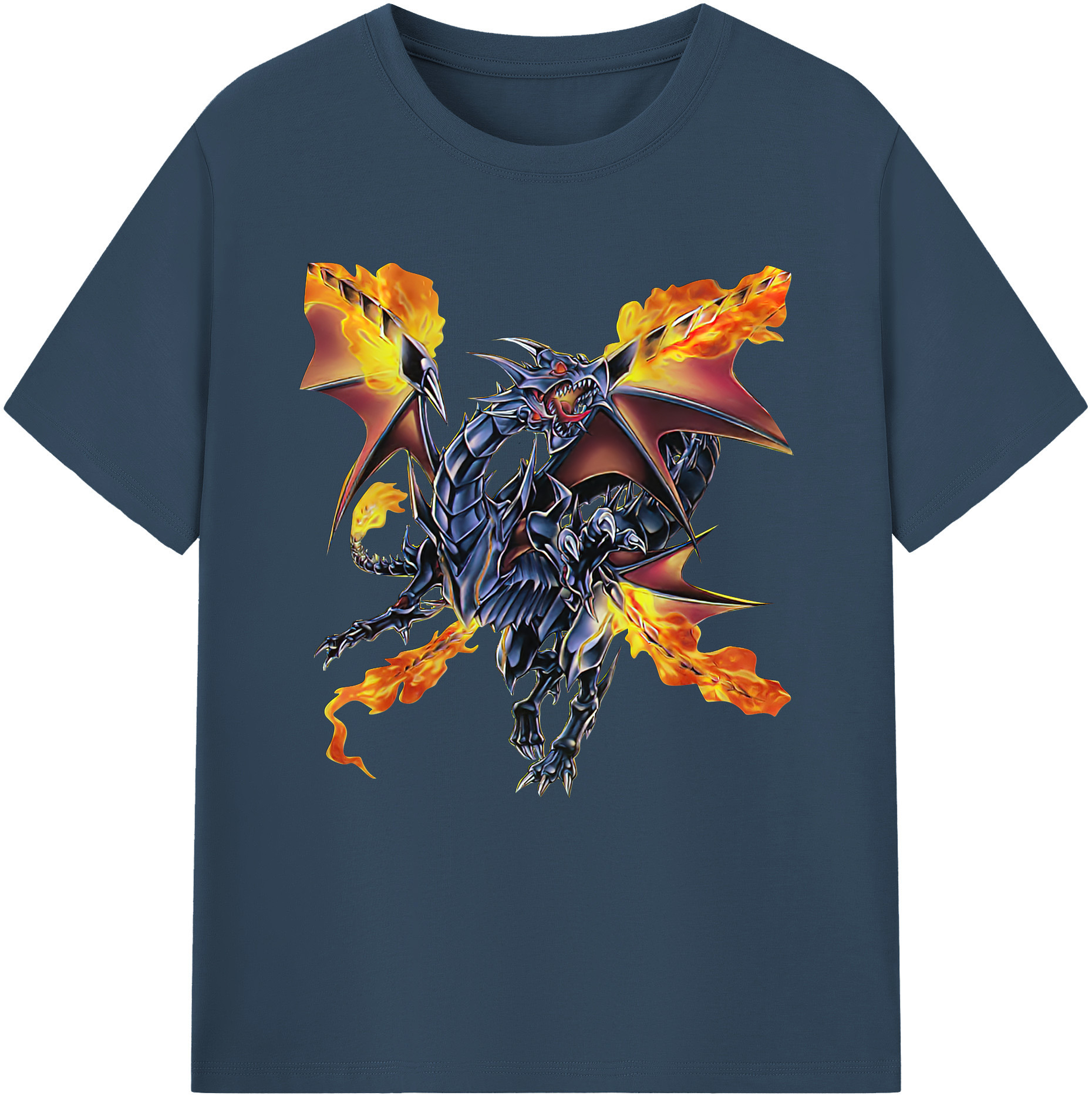 （画像用） 遊☆戯☆王 Yu-Gi-Oh! レディースカジュアルプリントTシャツ（綿100％）