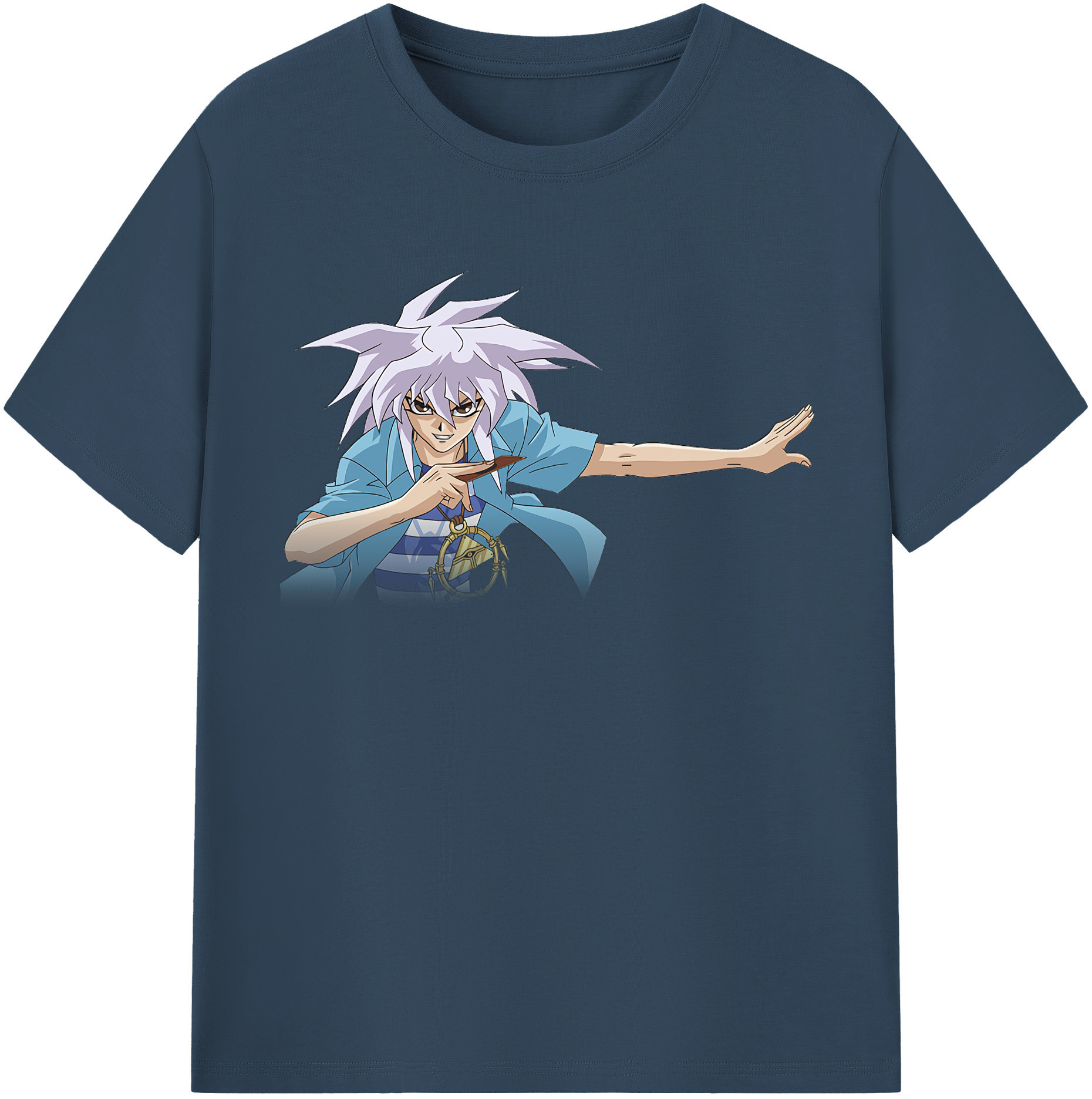 （画像用） 遊☆戯☆王 Yu-Gi-Oh! レディースカジュアルプリントTシャツ（綿100％）