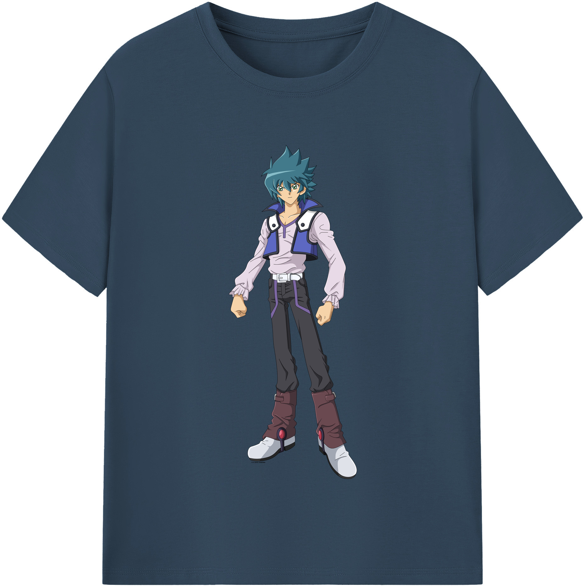 （画像用） 遊☆戯☆王 Yu-Gi-Oh! レディースカジュアルプリントTシャツ（綿100％）