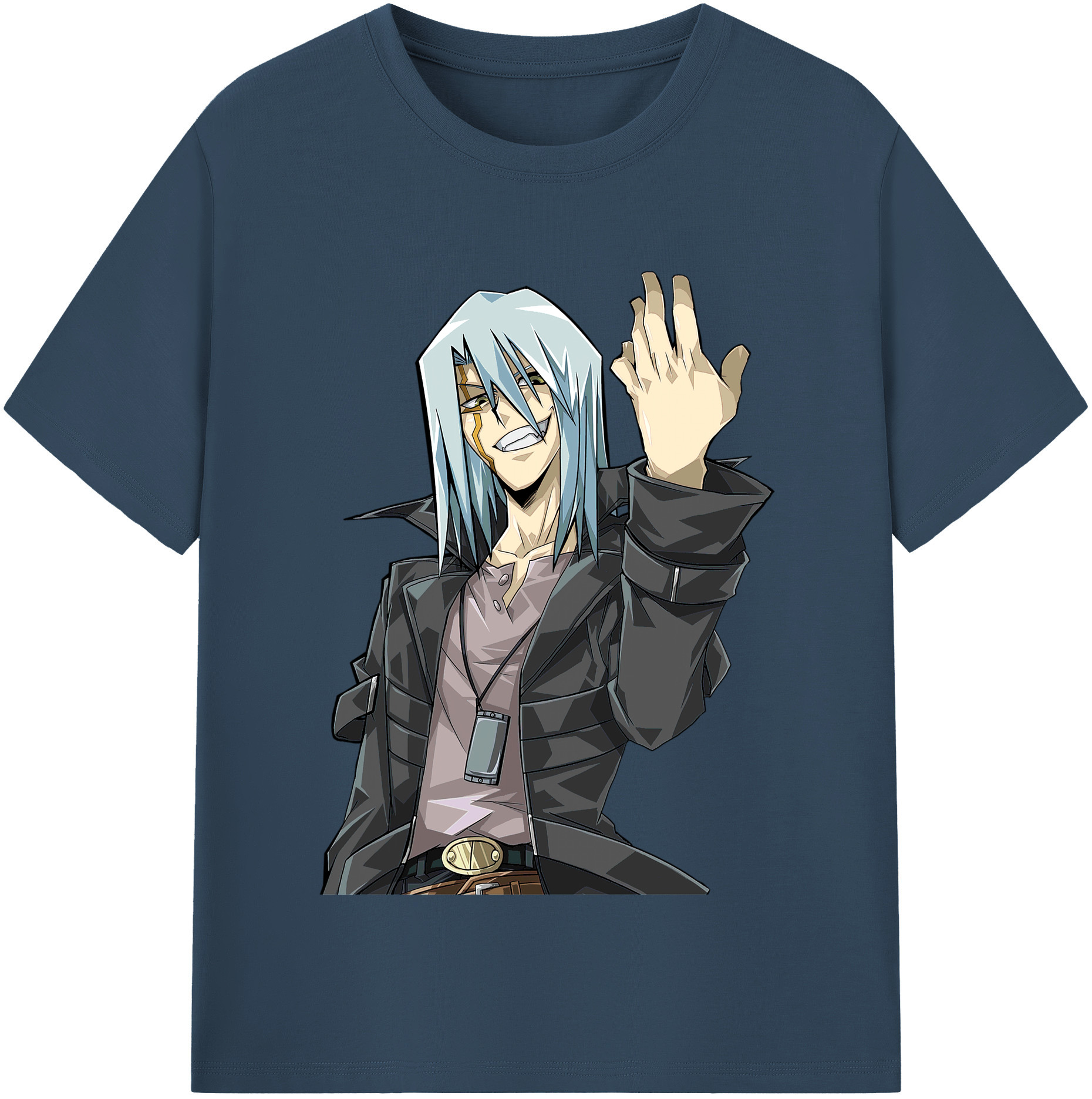 （画像用） 遊☆戯☆王 Yu-Gi-Oh! レディースカジュアルプリントTシャツ（綿100％）