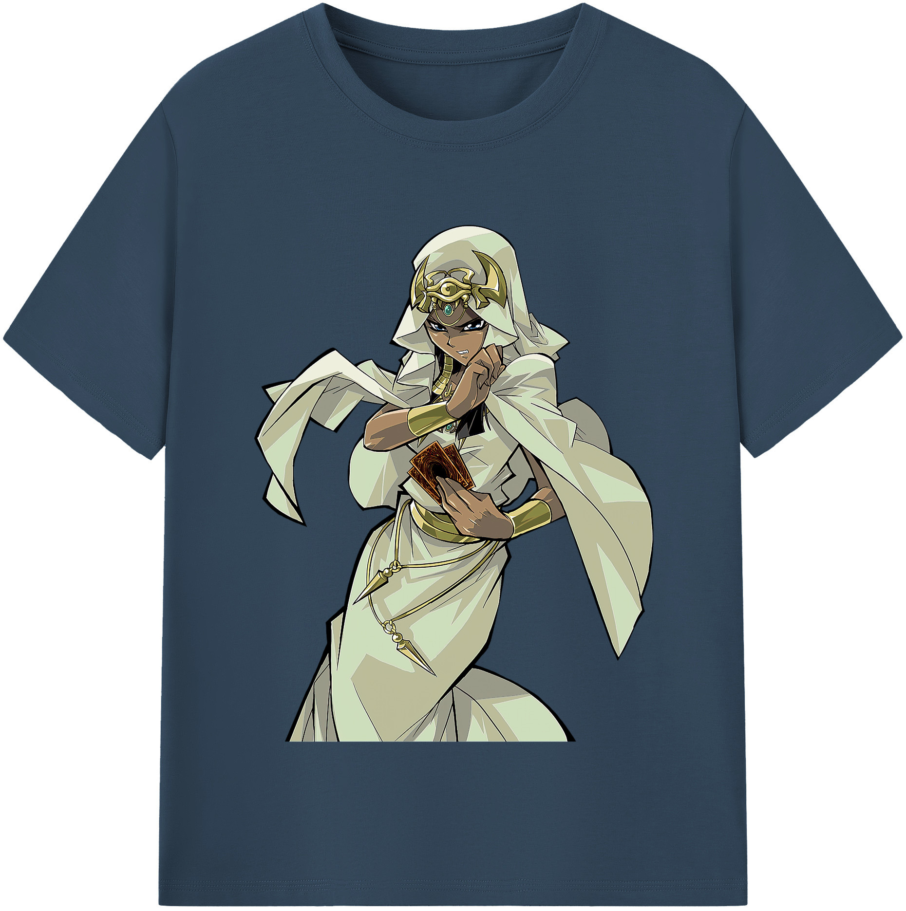 （画像用） 遊☆戯☆王 Yu-Gi-Oh! レディースカジュアルプリントTシャツ（綿100％）