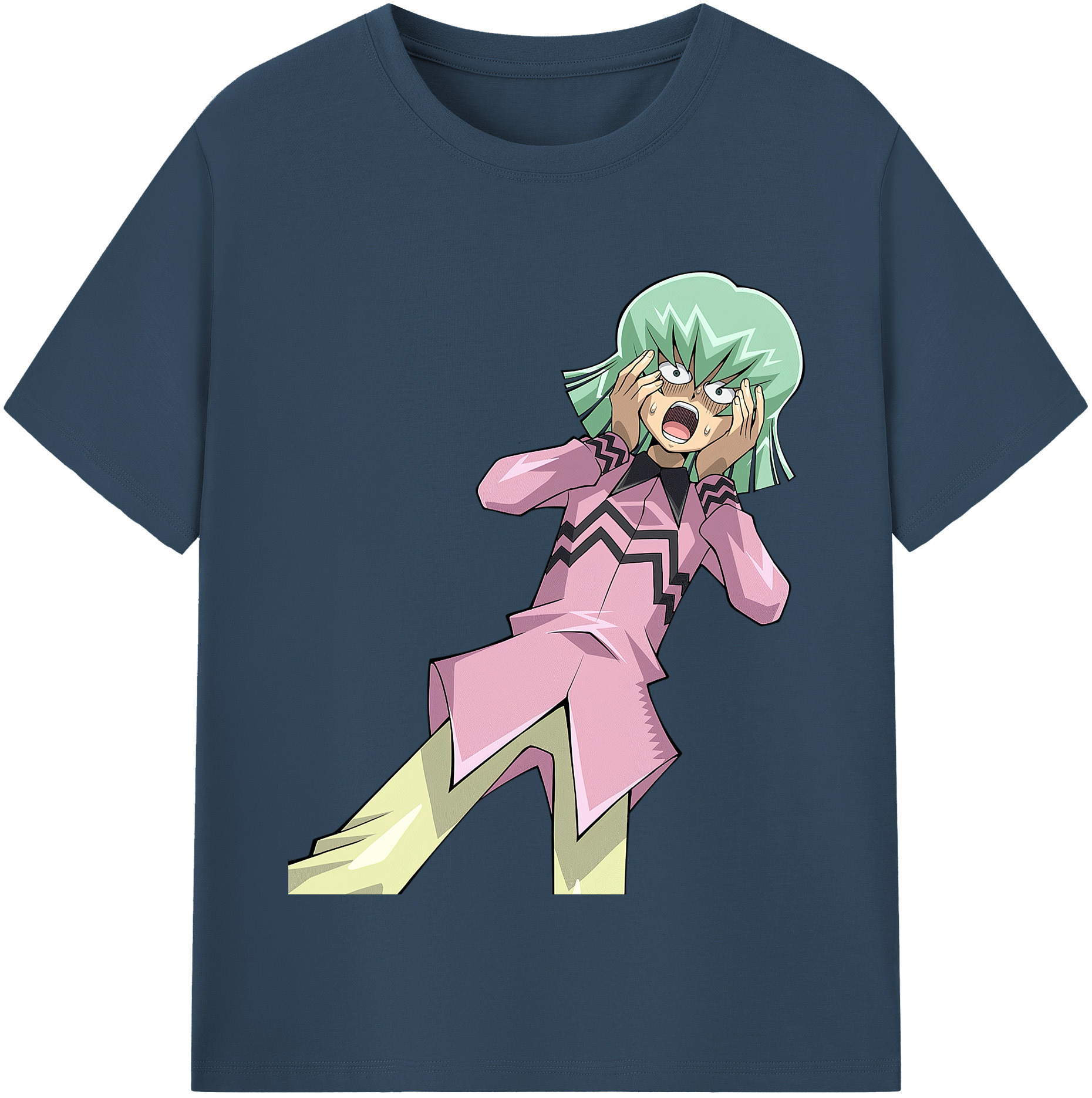 （画像用） 遊☆戯☆王 Yu-Gi-Oh! レディースカジュアルプリントTシャツ（綿100％）