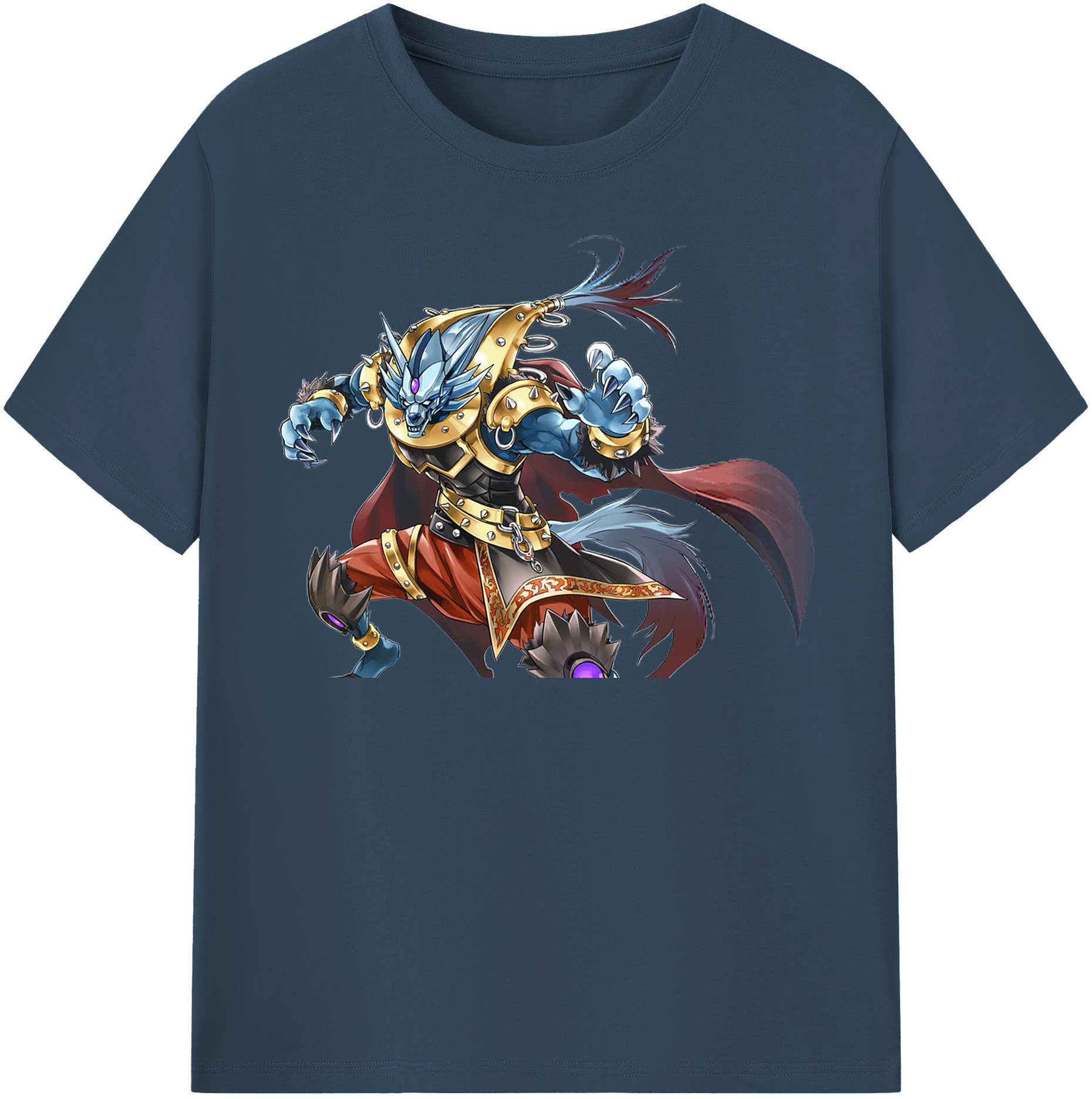 （画像用） 遊☆戯☆王 Yu-Gi-Oh! レディースカジュアルプリントTシャツ（綿100％）
