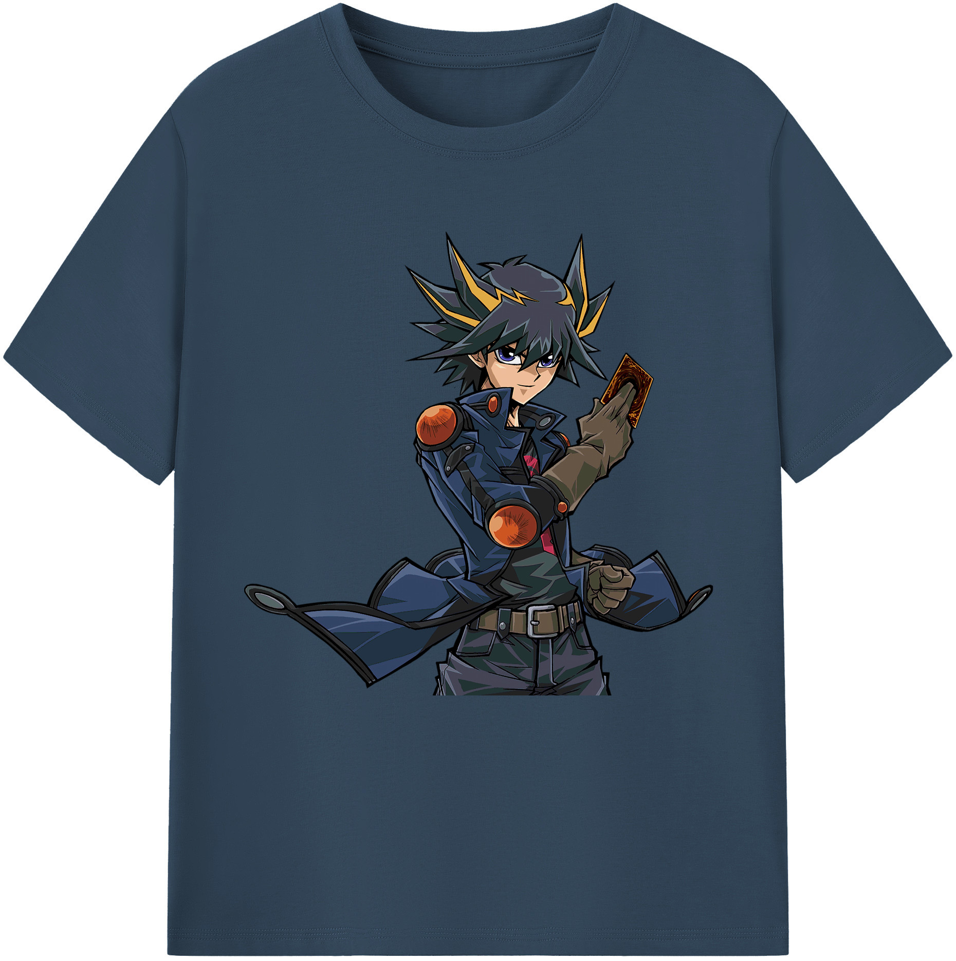 （画像用） 遊☆戯☆王 Yu-Gi-Oh! レディースカジュアルプリントTシャツ（綿100％）