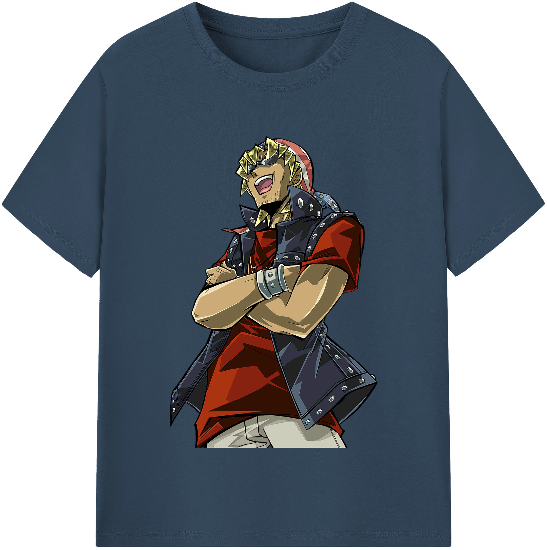 （画像用） 遊☆戯☆王 Yu-Gi-Oh! レディースカジュアルプリントTシャツ（綿100％）