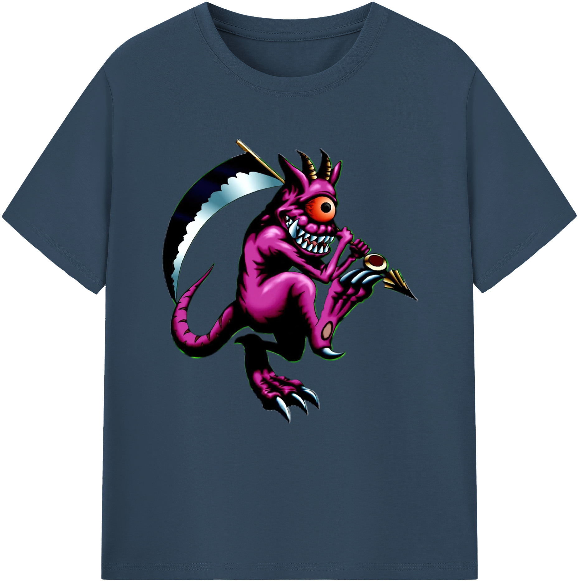 （画像用） 遊☆戯☆王 Yu-Gi-Oh! レディースカジュアルプリントTシャツ（綿100％）