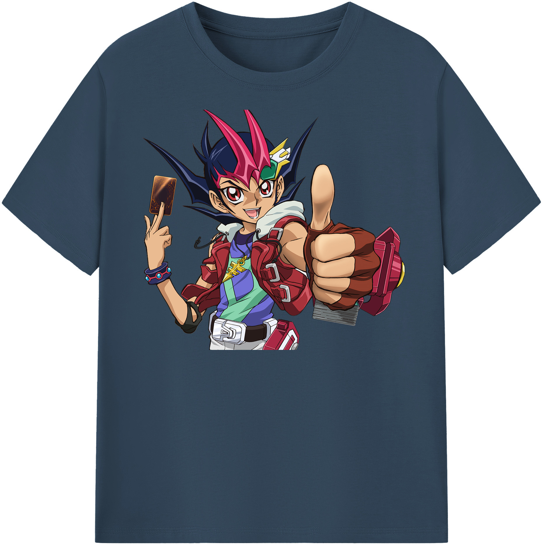 （画像用） 遊☆戯☆王 Yu-Gi-Oh! レディースカジュアルプリントTシャツ（綿100％）