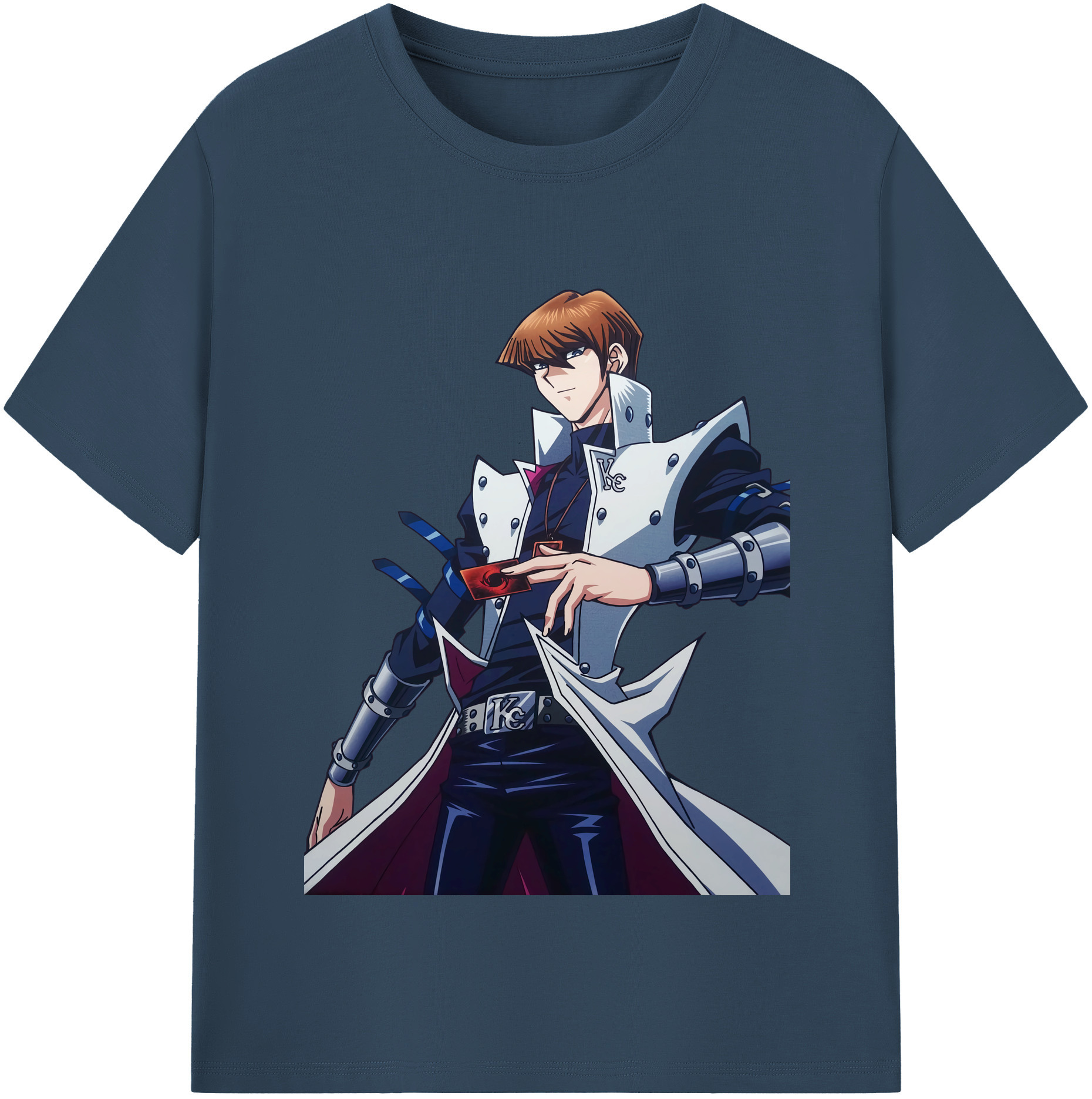 （画像用） 遊☆戯☆王 Yu-Gi-Oh! レディースカジュアルプリントTシャツ（綿100％）