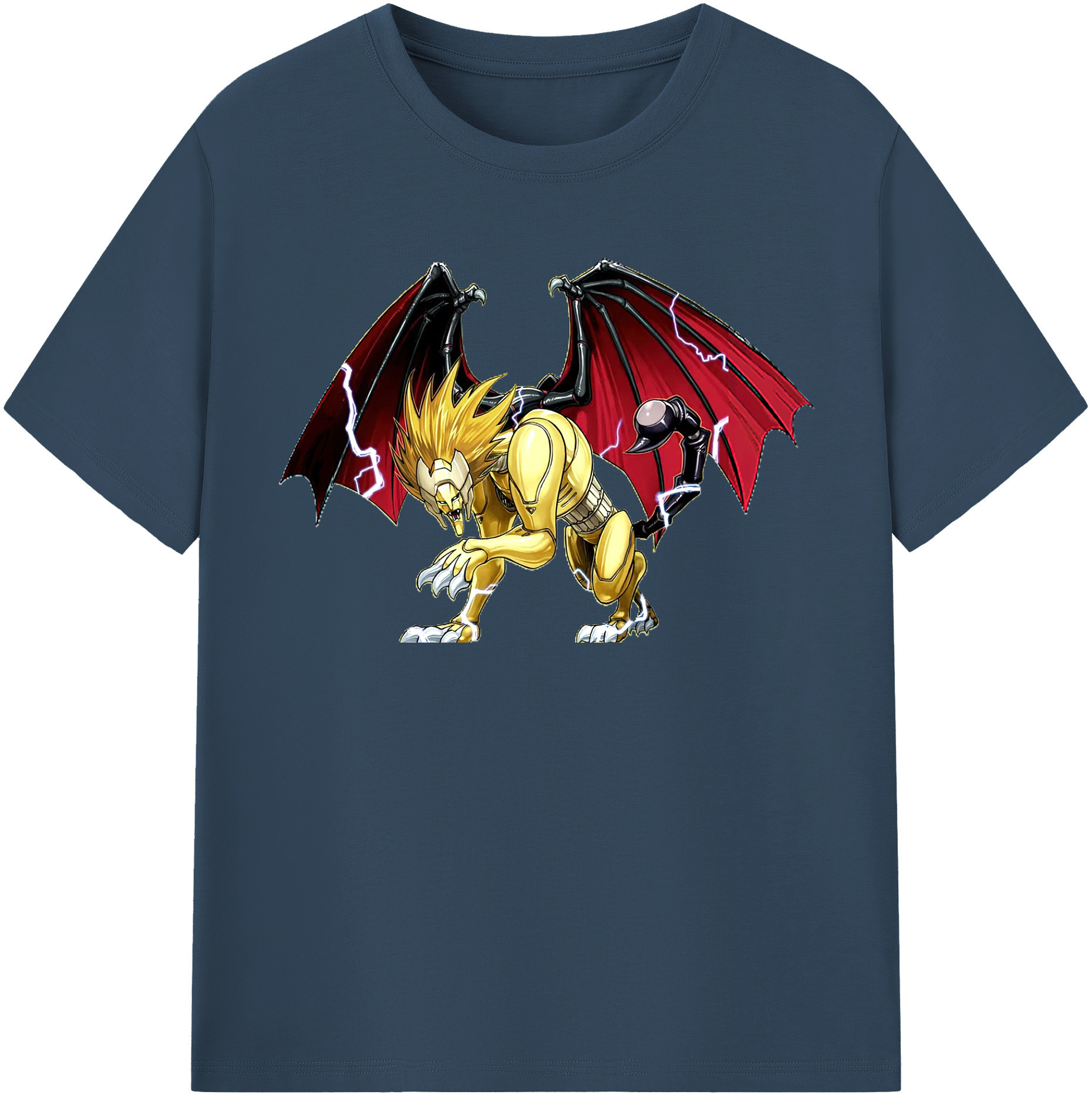 （画像用） 遊☆戯☆王 Yu-Gi-Oh! レディースカジュアルプリントTシャツ（綿100％）