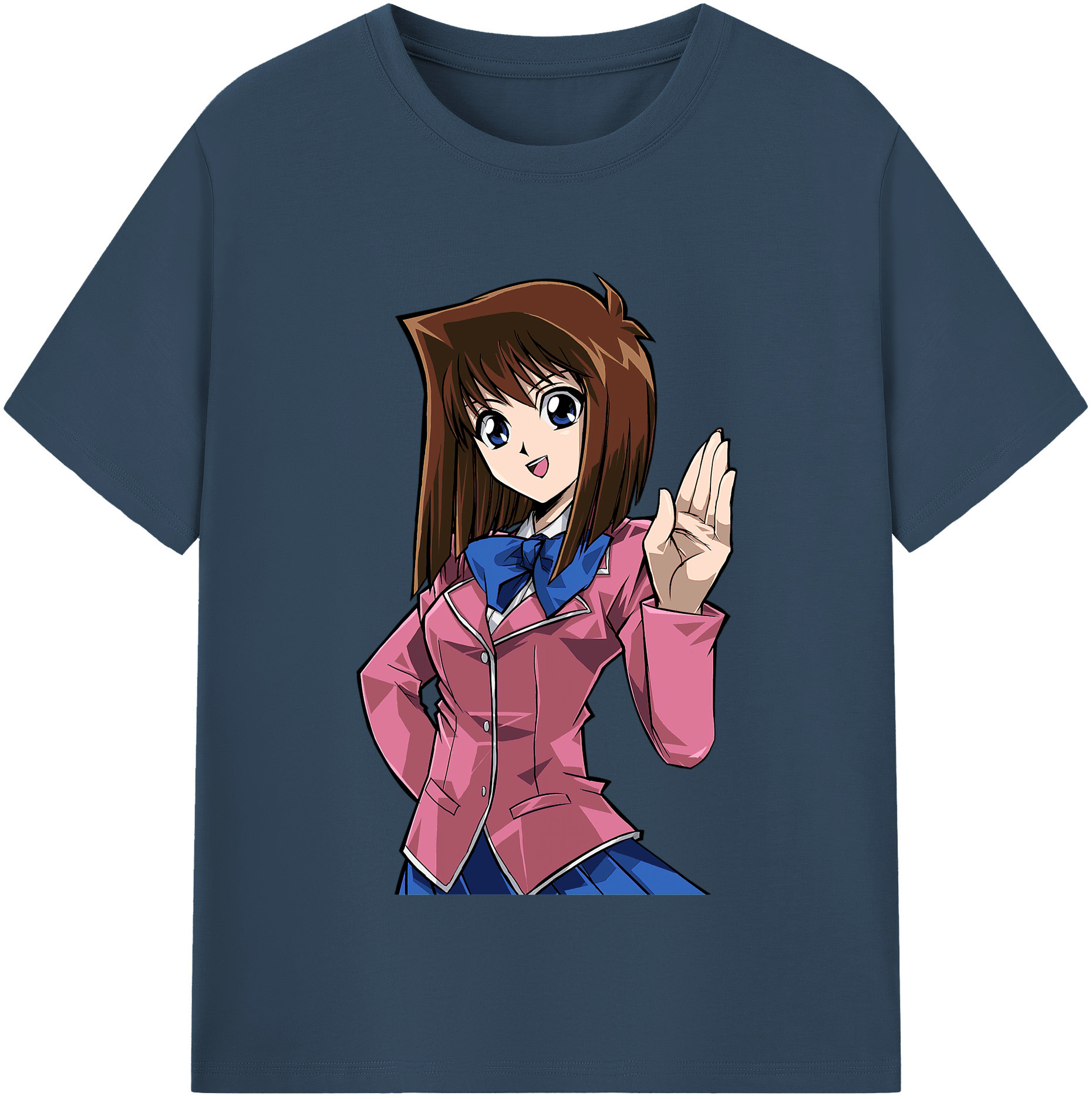 （画像用） 遊☆戯☆王 Yu-Gi-Oh! レディースカジュアルプリントTシャツ（綿100％）