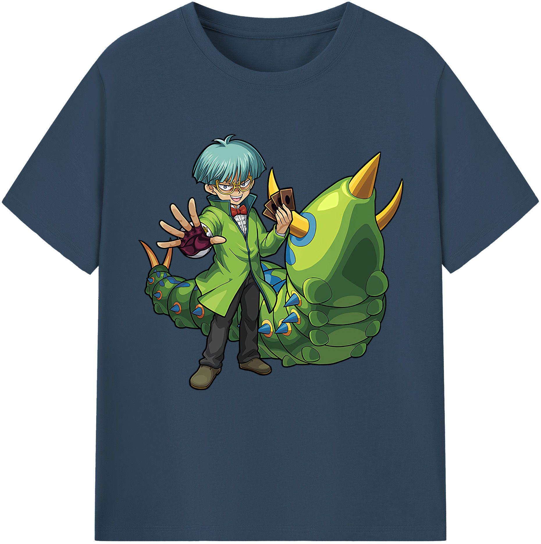 （画像用） 遊☆戯☆王 Yu-Gi-Oh! レディースカジュアルプリントTシャツ（綿100％）