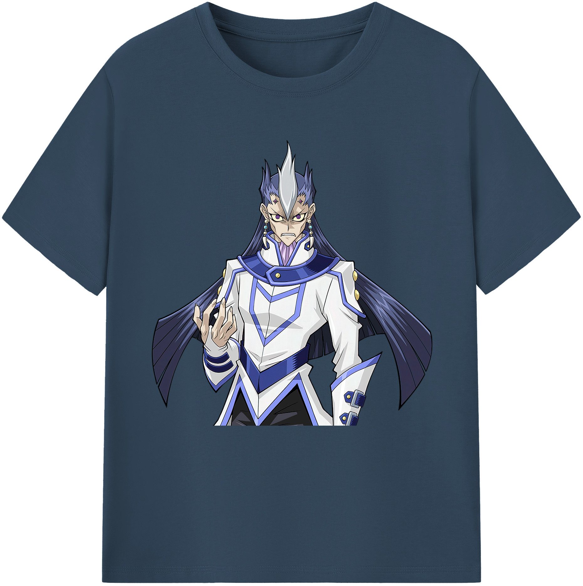 （画像用） 遊☆戯☆王 Yu-Gi-Oh! レディースカジュアルプリントTシャツ（綿100％）