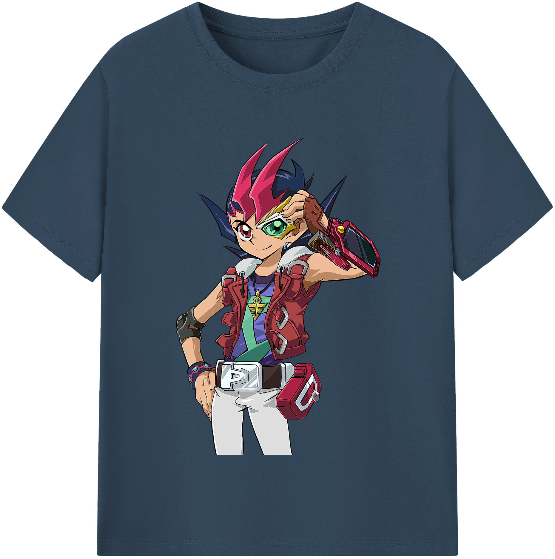 （画像用） 遊☆戯☆王 Yu-Gi-Oh! レディースカジュアルプリントTシャツ（綿100％）