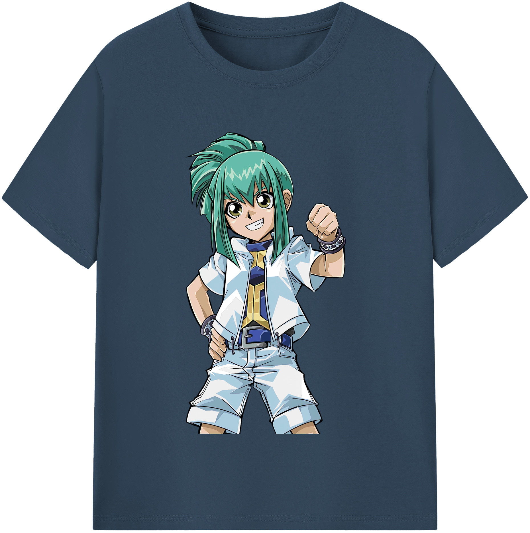 （画像用） 遊☆戯☆王 Yu-Gi-Oh! レディースカジュアルプリントTシャツ（綿100％）