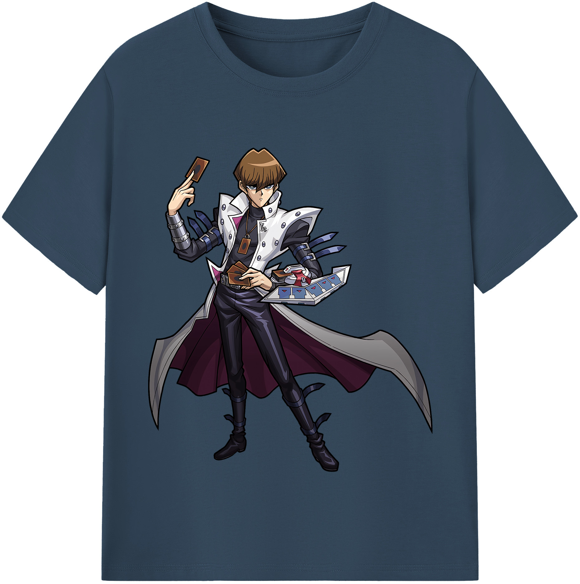 （画像用） 遊☆戯☆王 Yu-Gi-Oh! レディースカジュアルプリントTシャツ（綿100％）