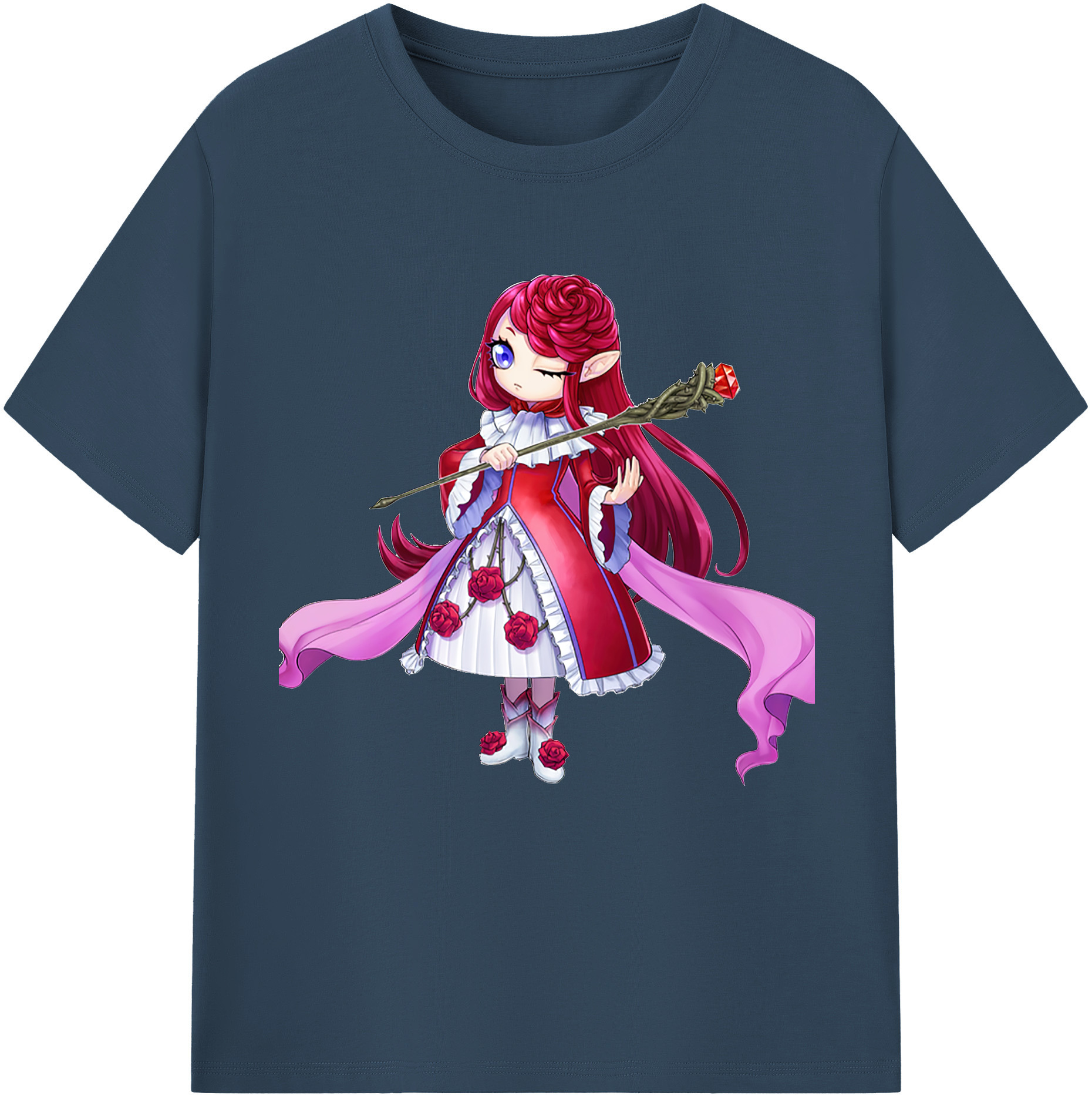 （画像用） 遊☆戯☆王 Yu-Gi-Oh! レディースカジュアルプリントTシャツ（綿100％）
